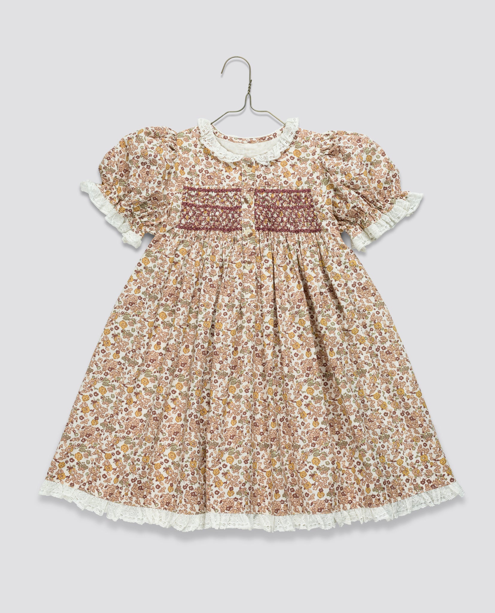 little cotton clothes Elizabeth Dress Yarrow Floral