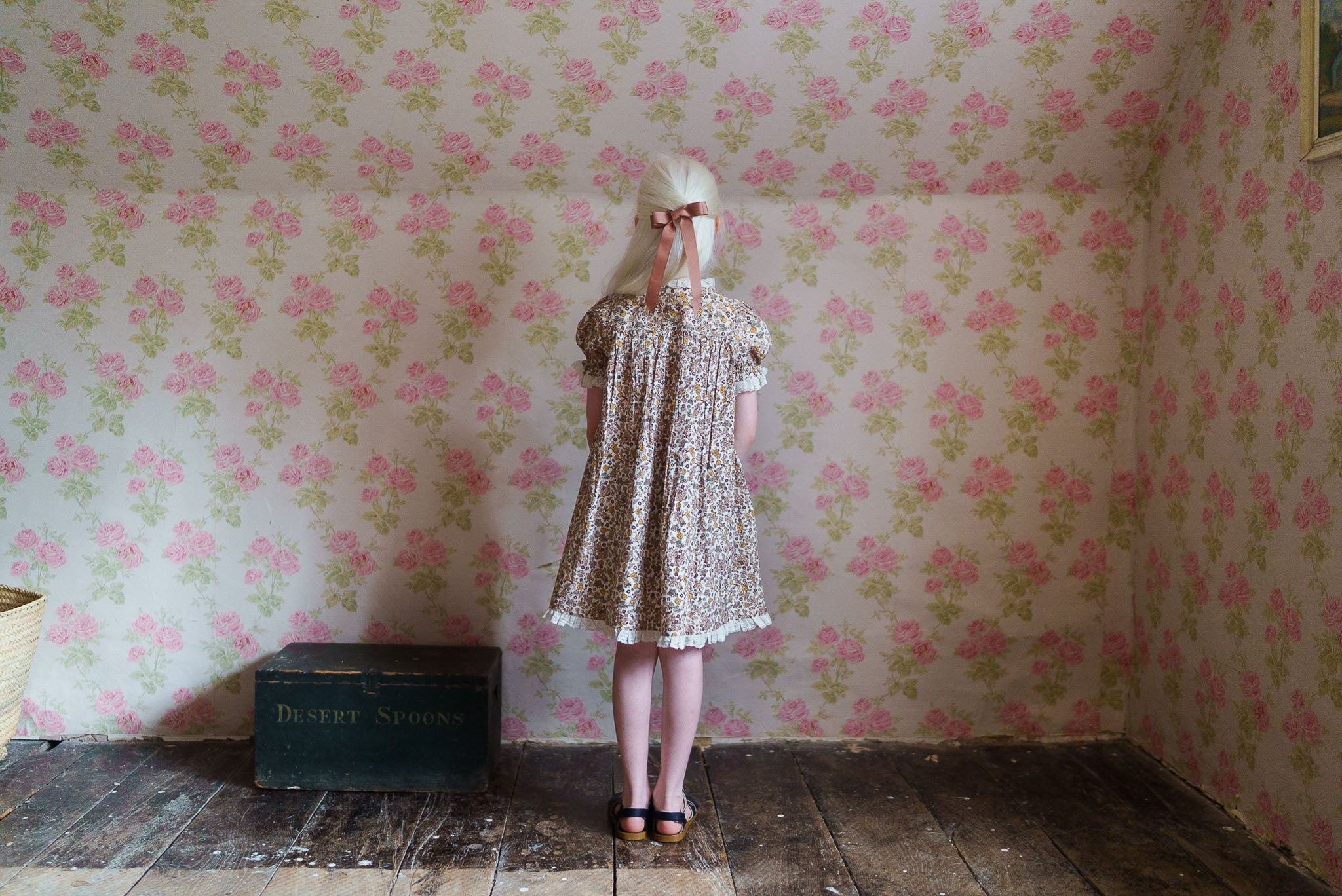 little cotton clothes Elizabeth Dress Yarrow Floral