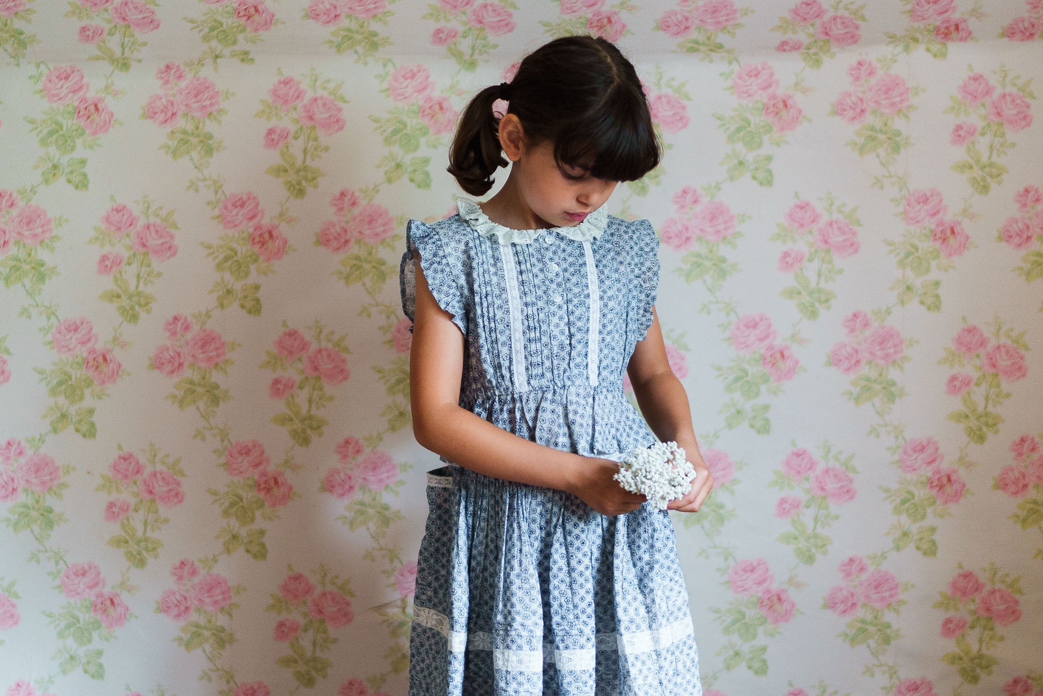 little cotton clothes Freya BlouseTenby Floral