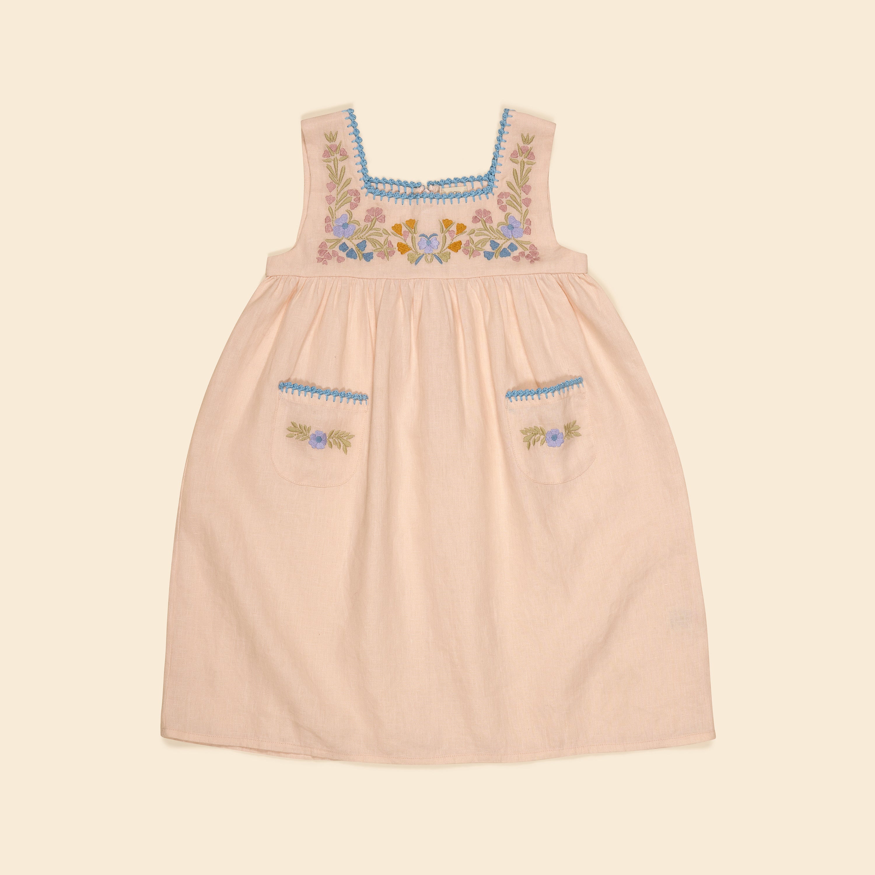APOLINA TABITHA DRESS - BLUSH