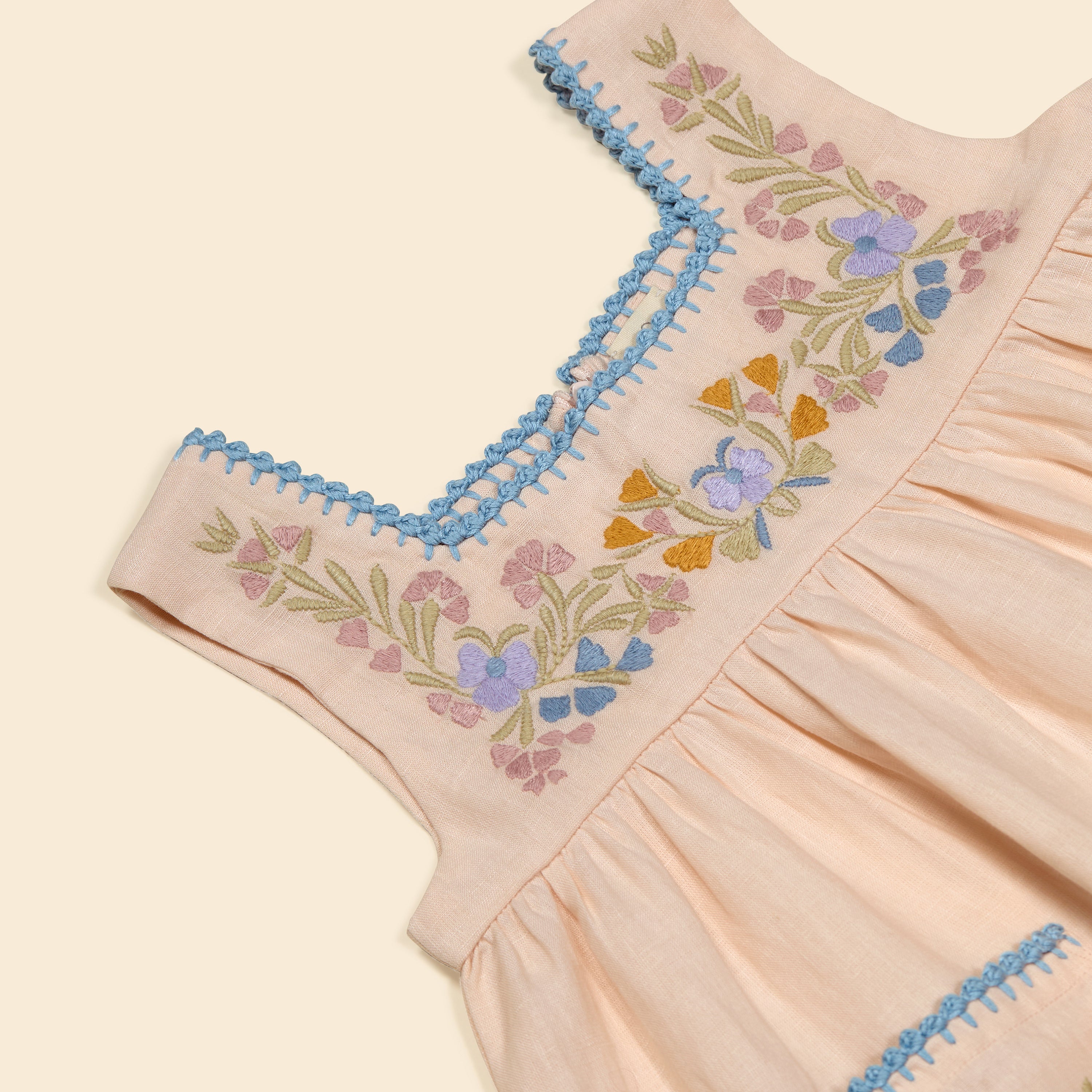 APOLINA TABITHA DRESS - BLUSH
