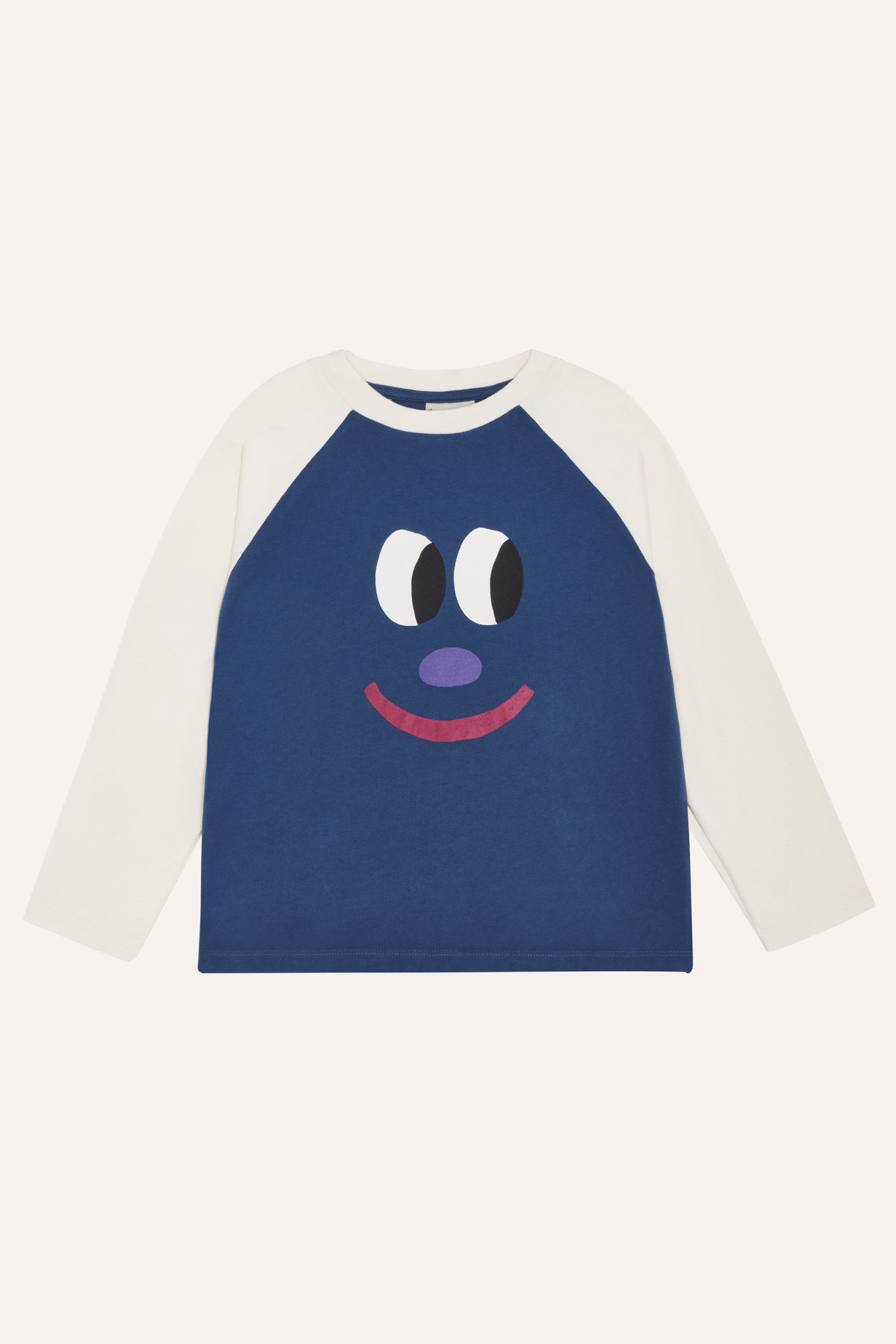 The Campamento Smiling Face Color Block Tshirt