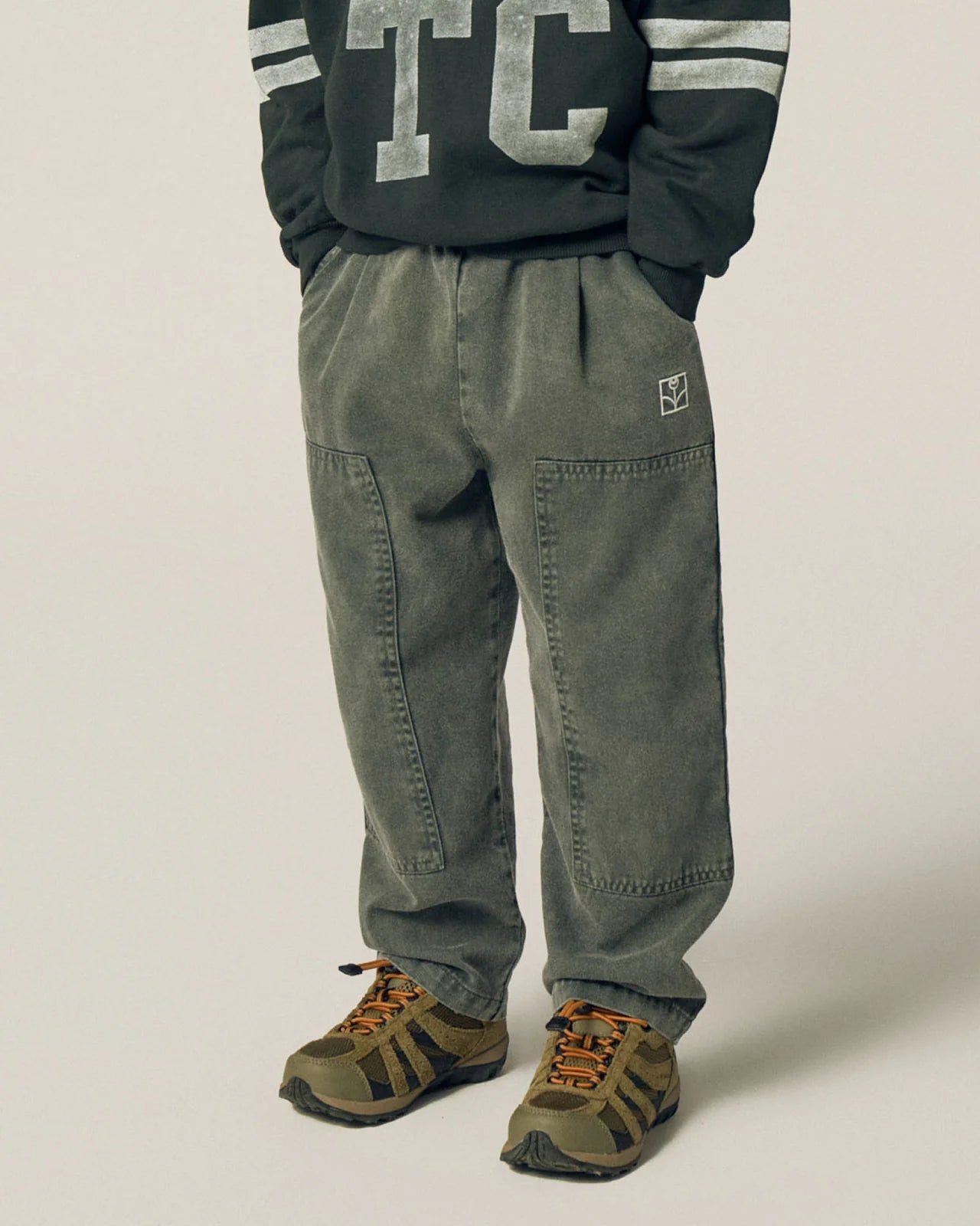 The Campamento Grey Patches Trousers