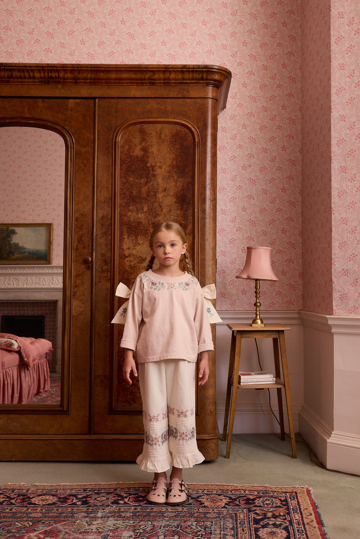 APOLINA WINONA TROUSER - MILK-CREAM
