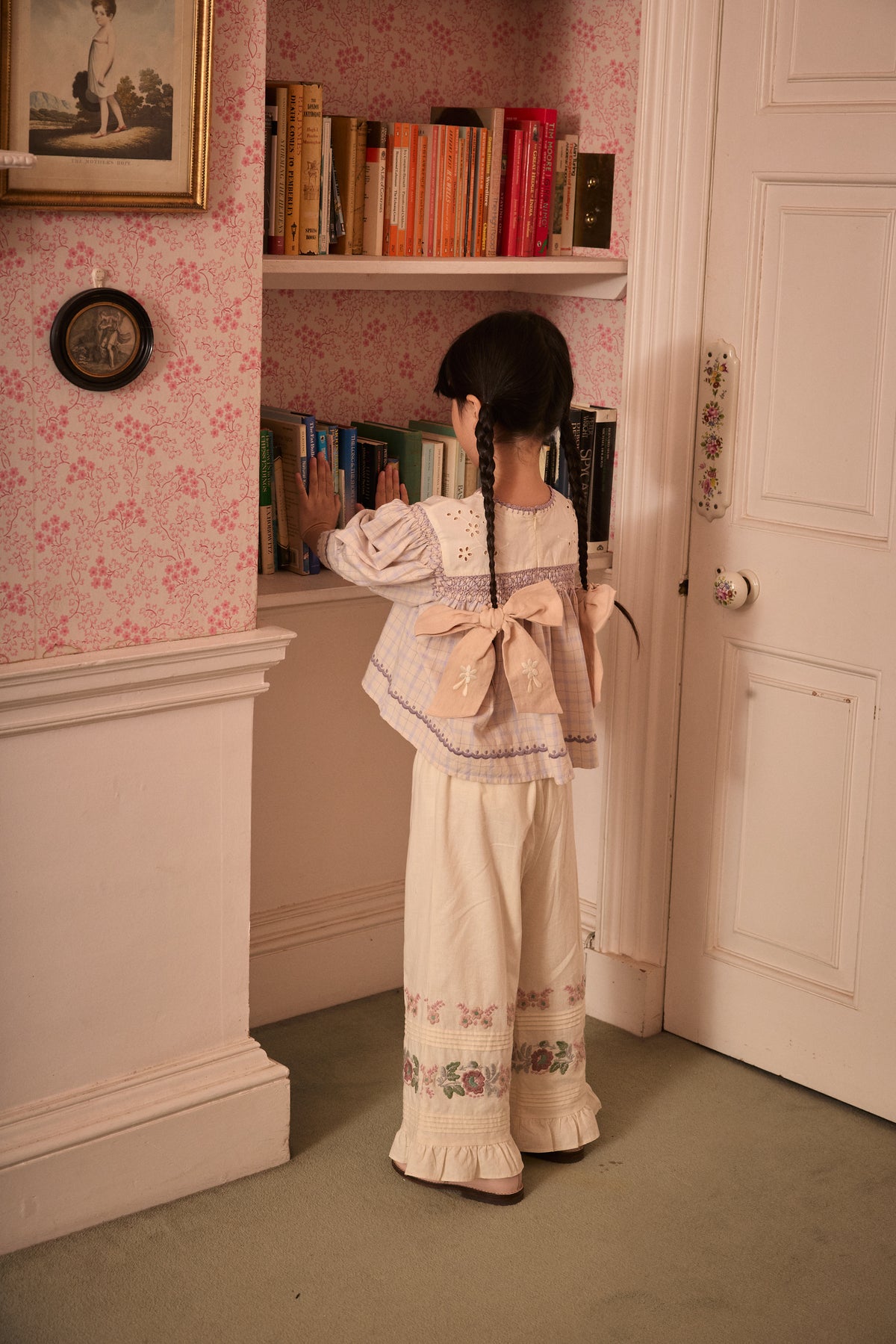 APOLINA WINONA TROUSER - MILK-CREAM