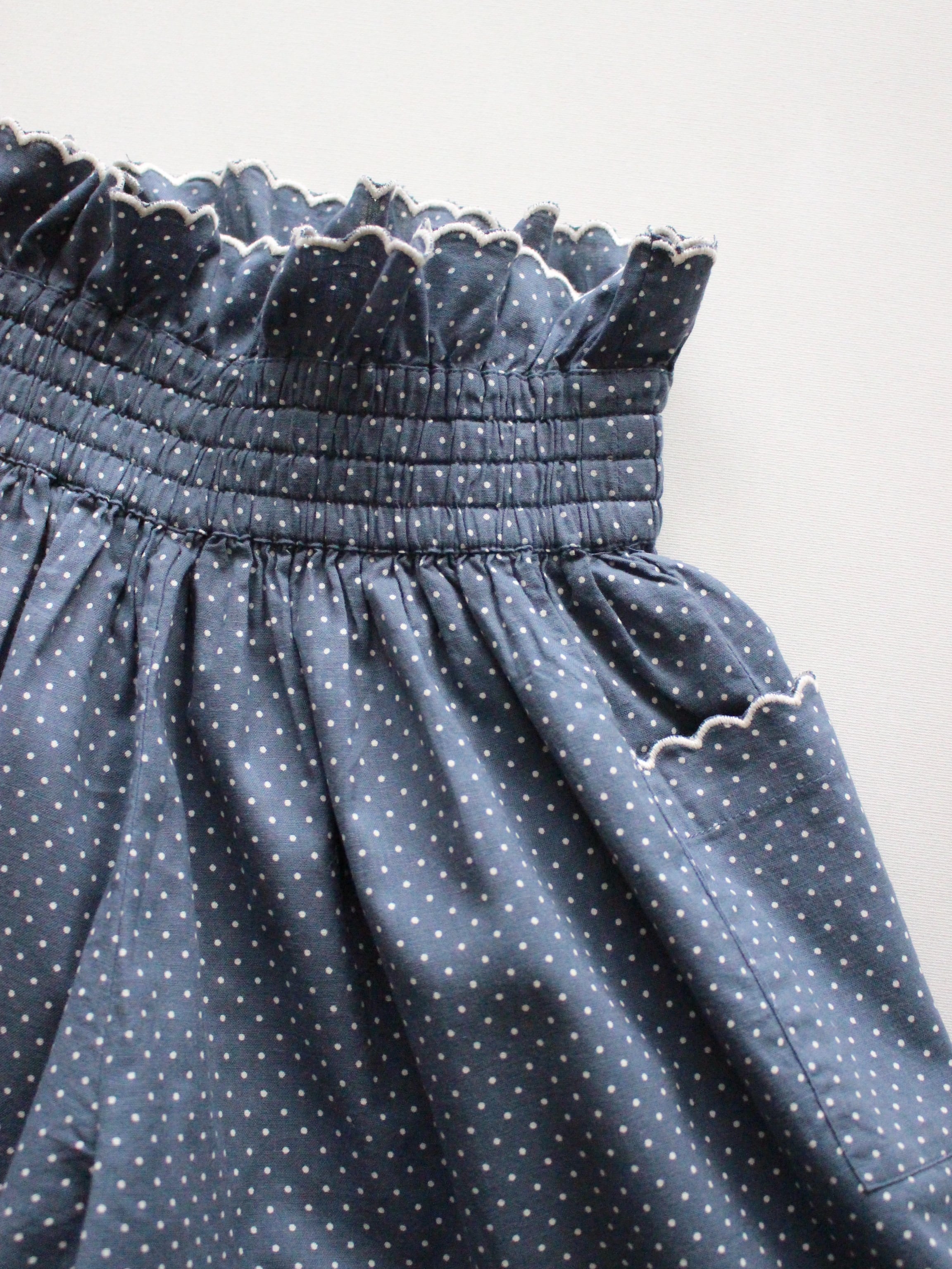 little cotton clothes Ruth Culottes Dainty Dot