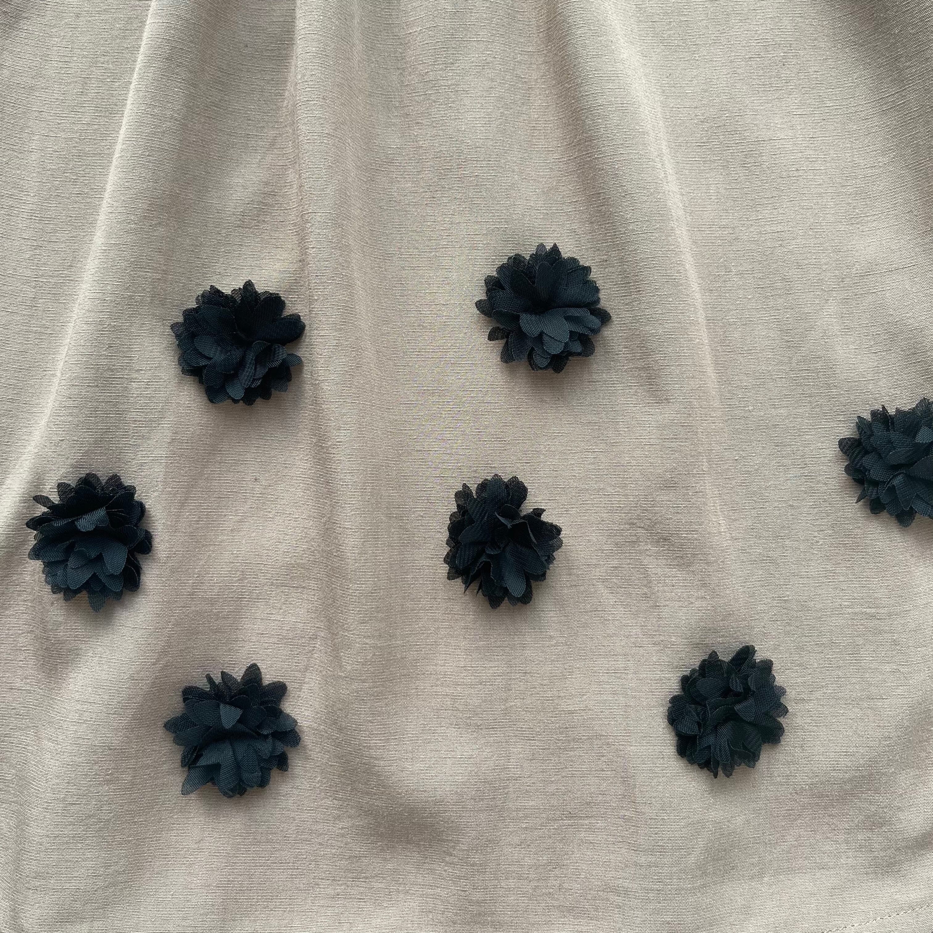 HELLO LUPO FIORI DRESS - NOCCIOLA