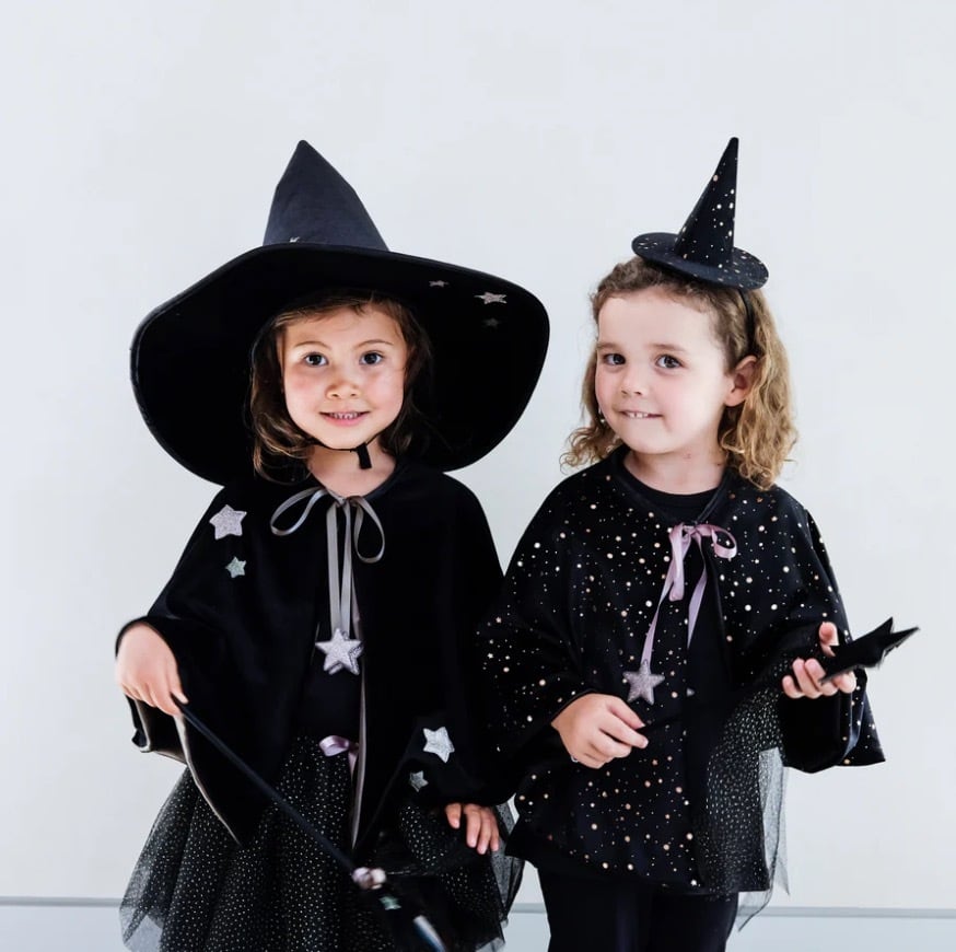 MIMI & LULA Raven mini witch hat BLACK