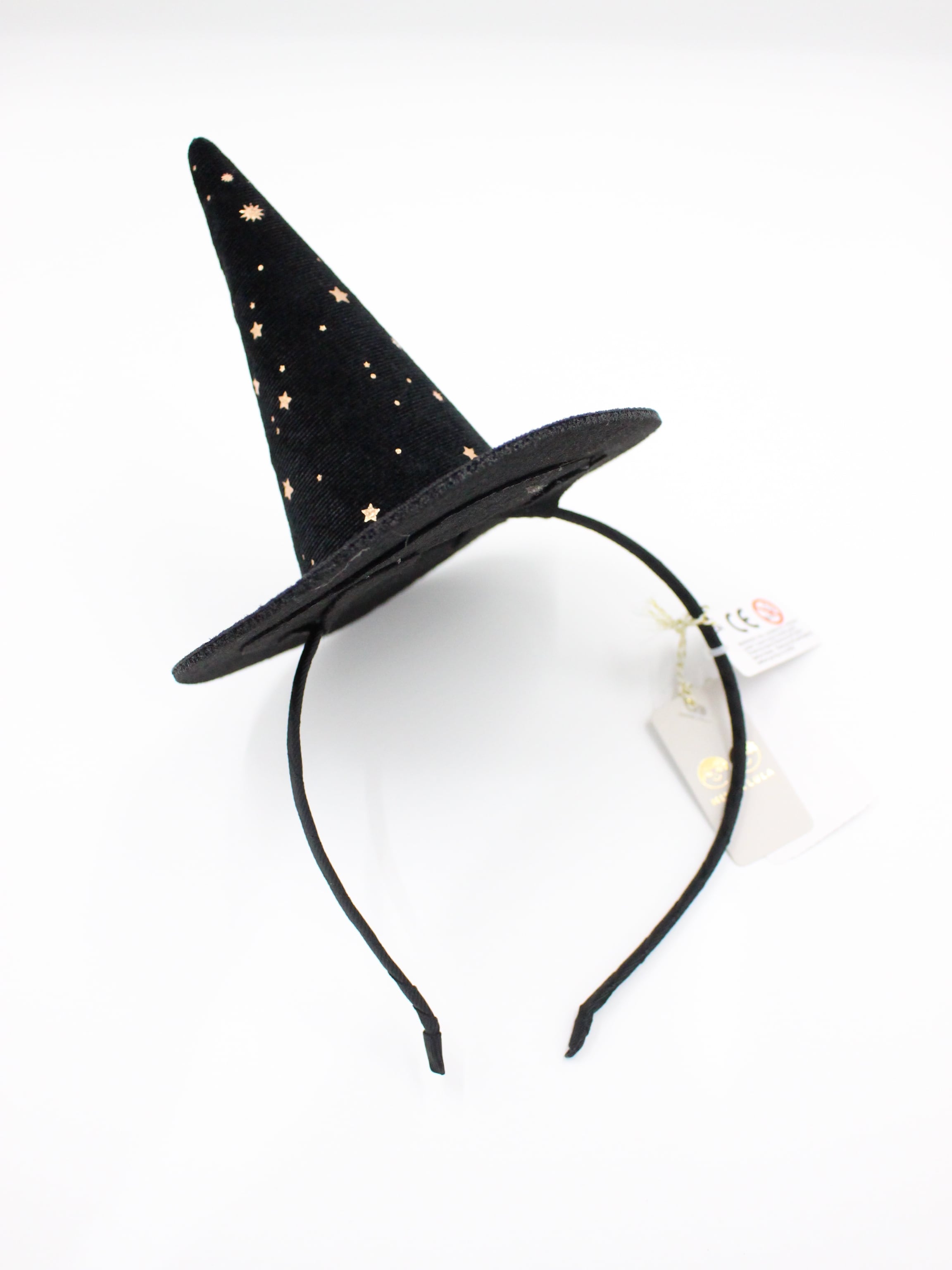 MIMI & LULA Raven mini witch hat BLACK