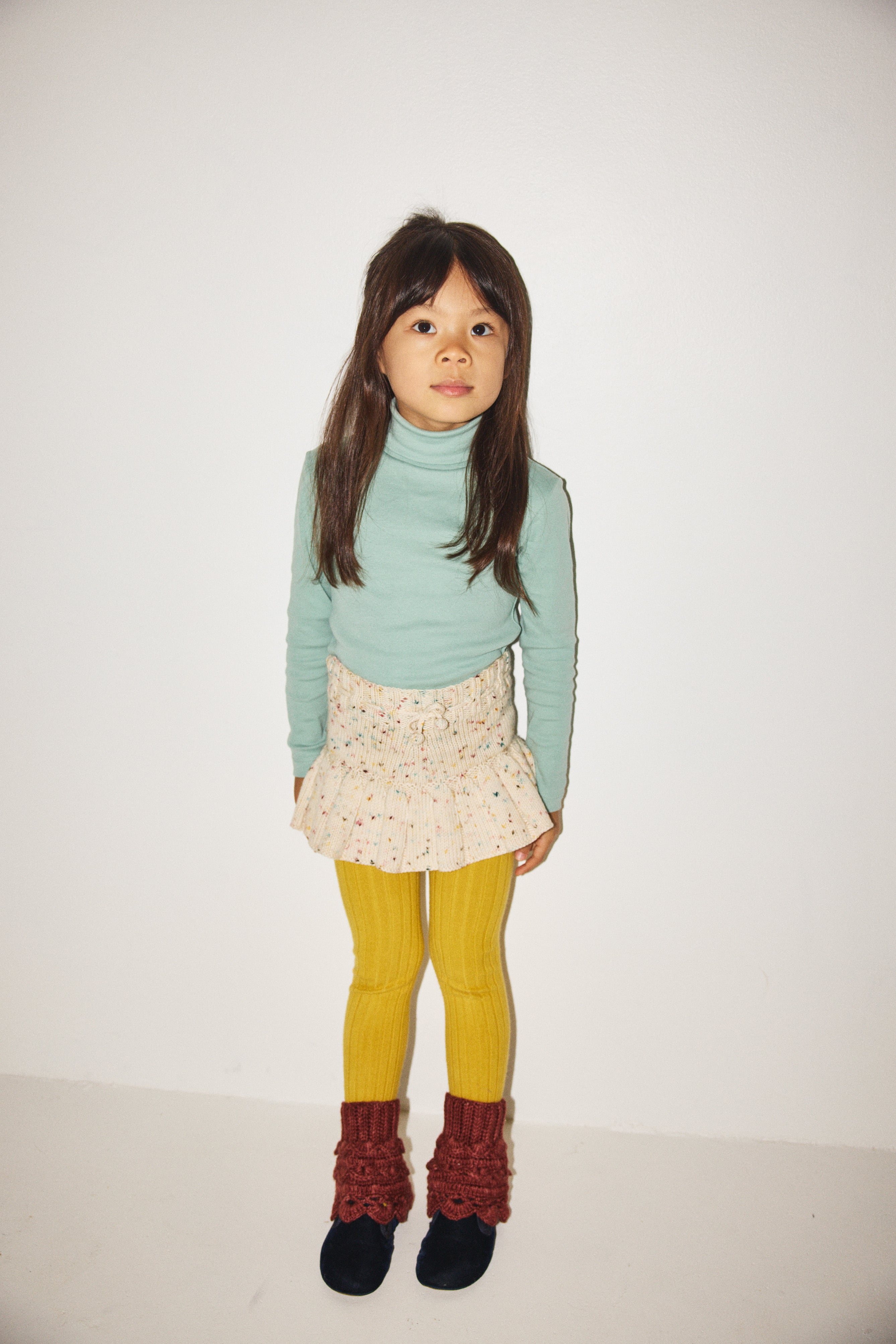Misha & Puff Baby Skating Pond Skirt Snowglobe Confetti 25WI Drop1