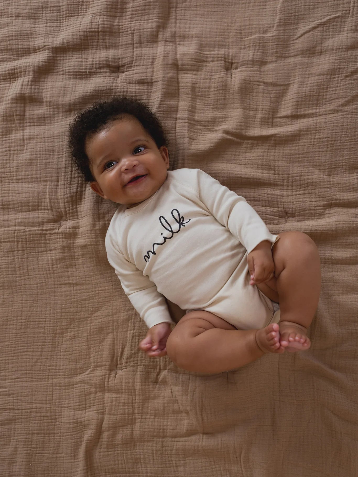 ORGANIC ZOO Undyed Milk Bodysuit