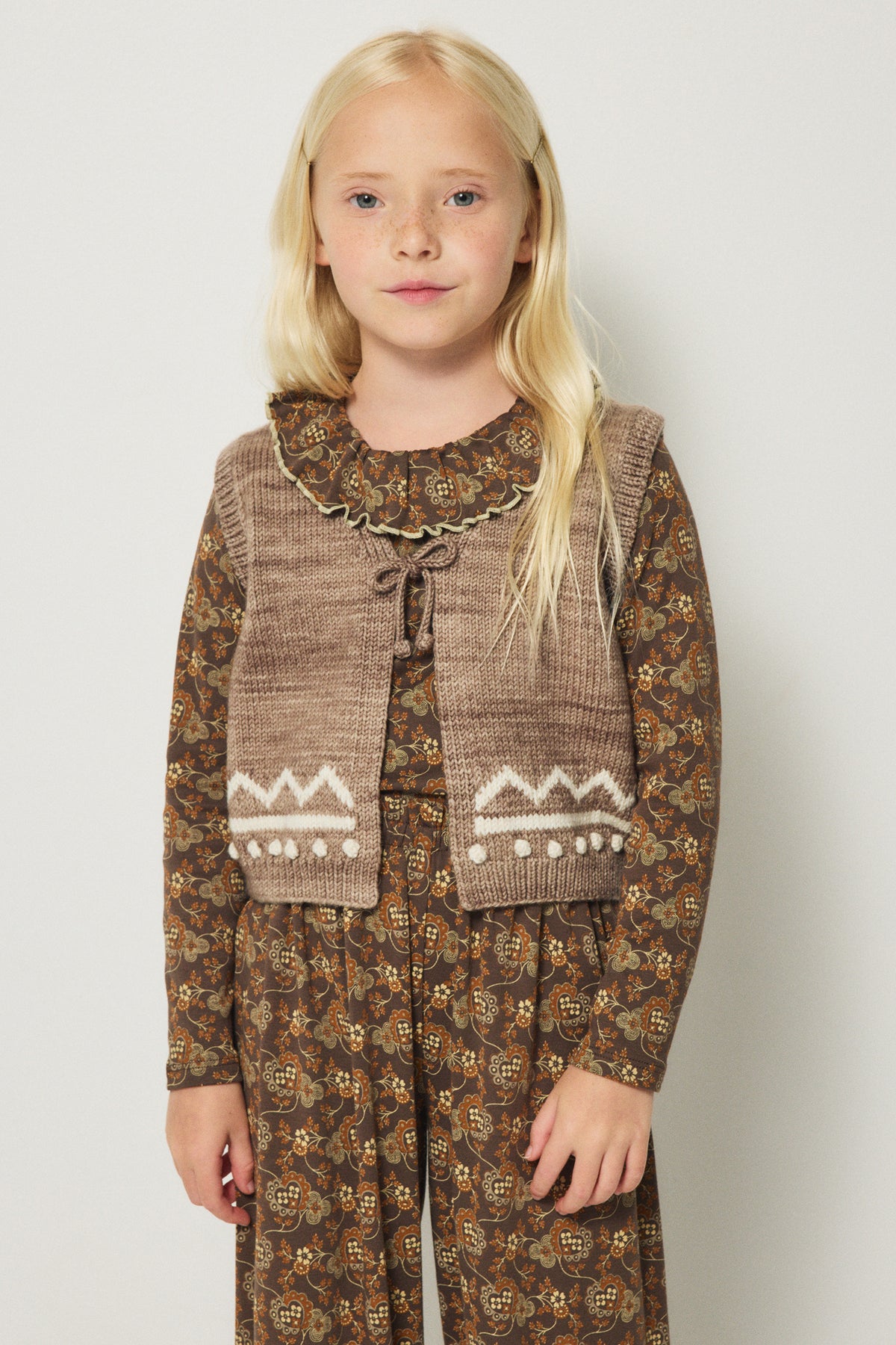 Misha & Puff  PALOMA TOP (BARK CALICO HEARTS)  26wi Drop1