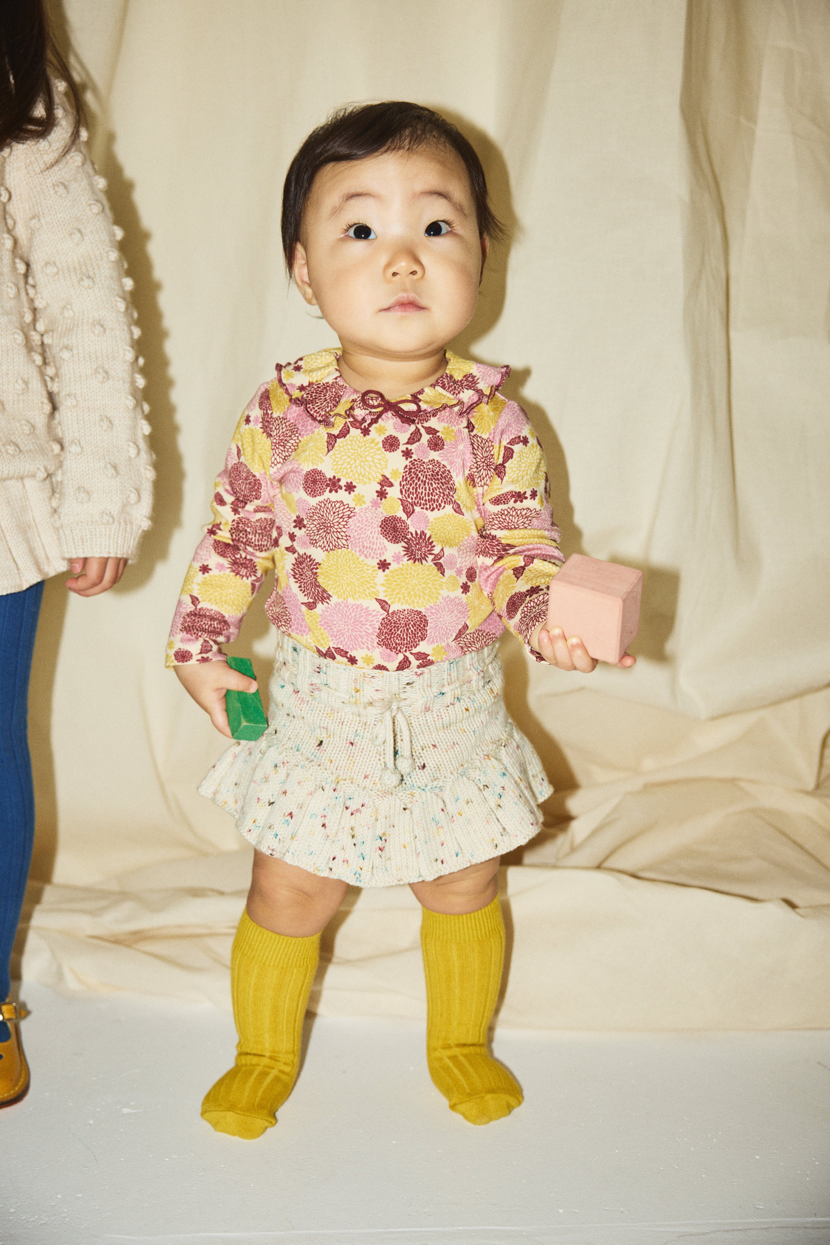 Misha & Puff Baby Skating Pond Skirt Snowglobe Confetti 25WI Drop1