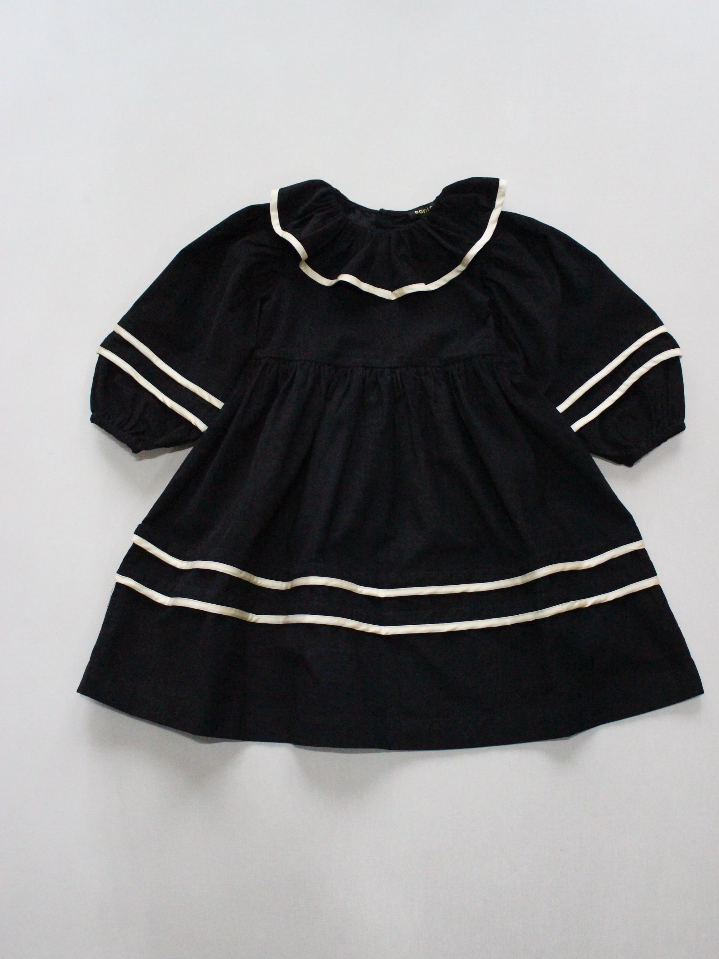 BONJOUR DIARY Dress black baby cord