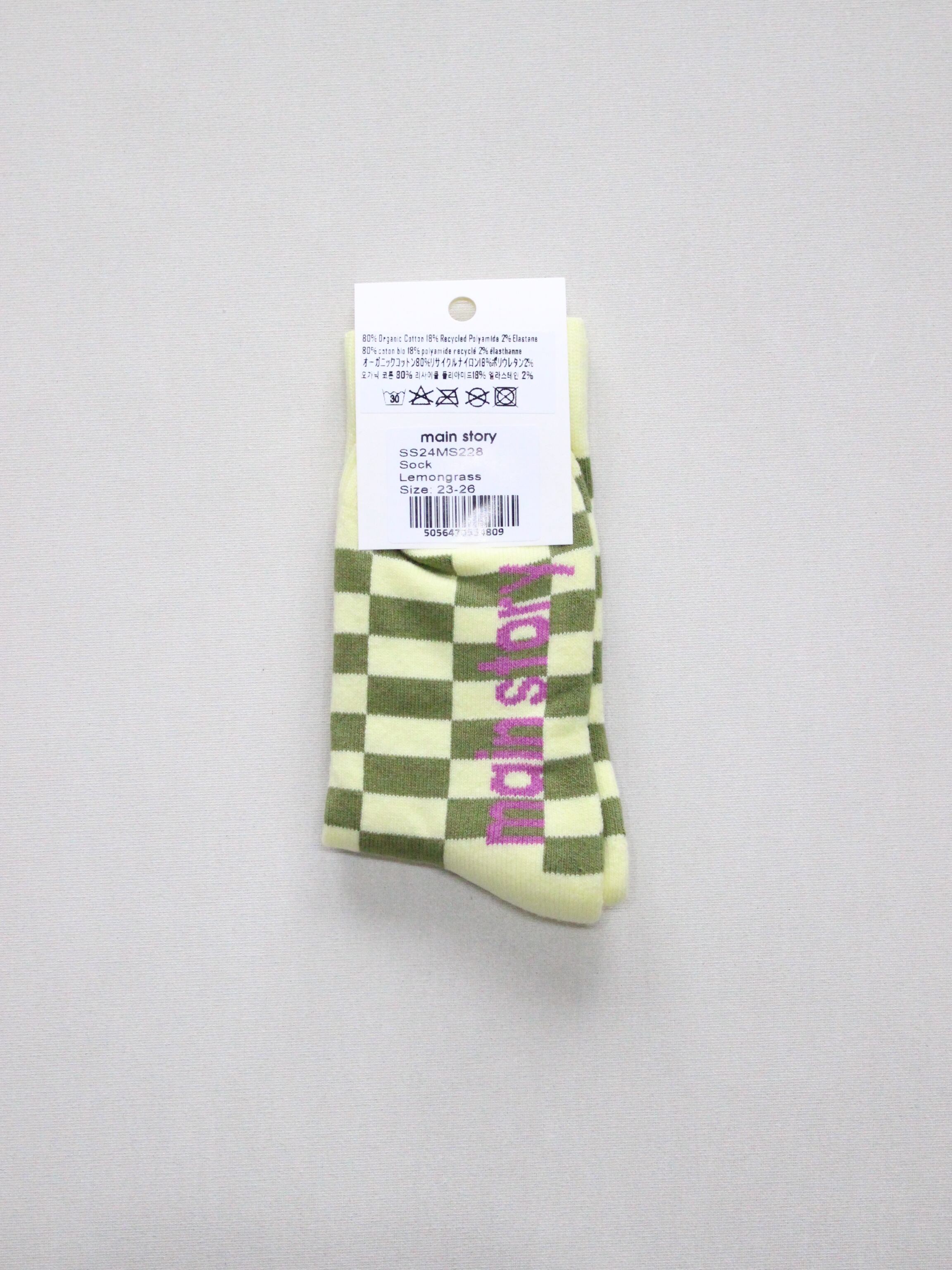 main story  Socks　Lemongrass