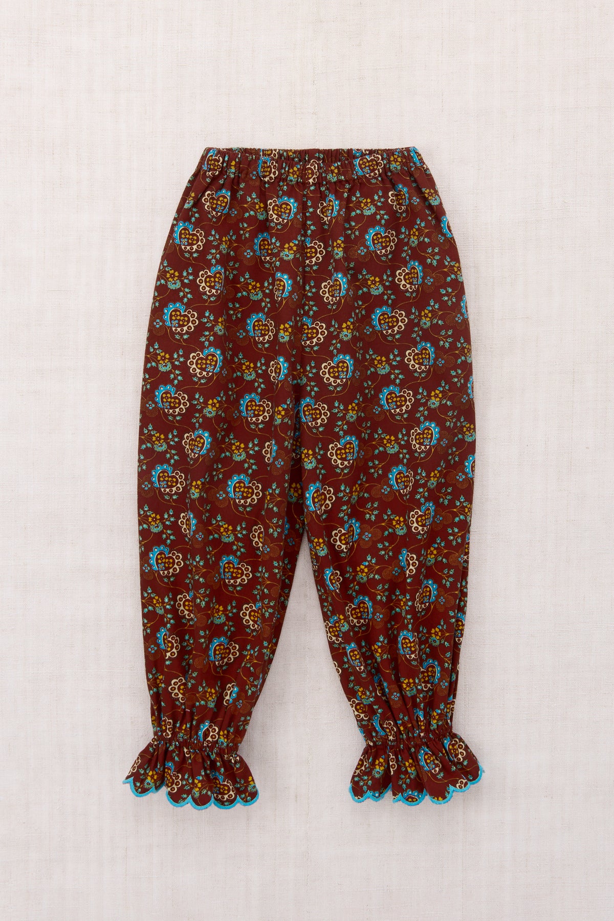 Misha & Puff  ZUZU PANT (CEDAR CALICO HEARTS)  26wi Drop1