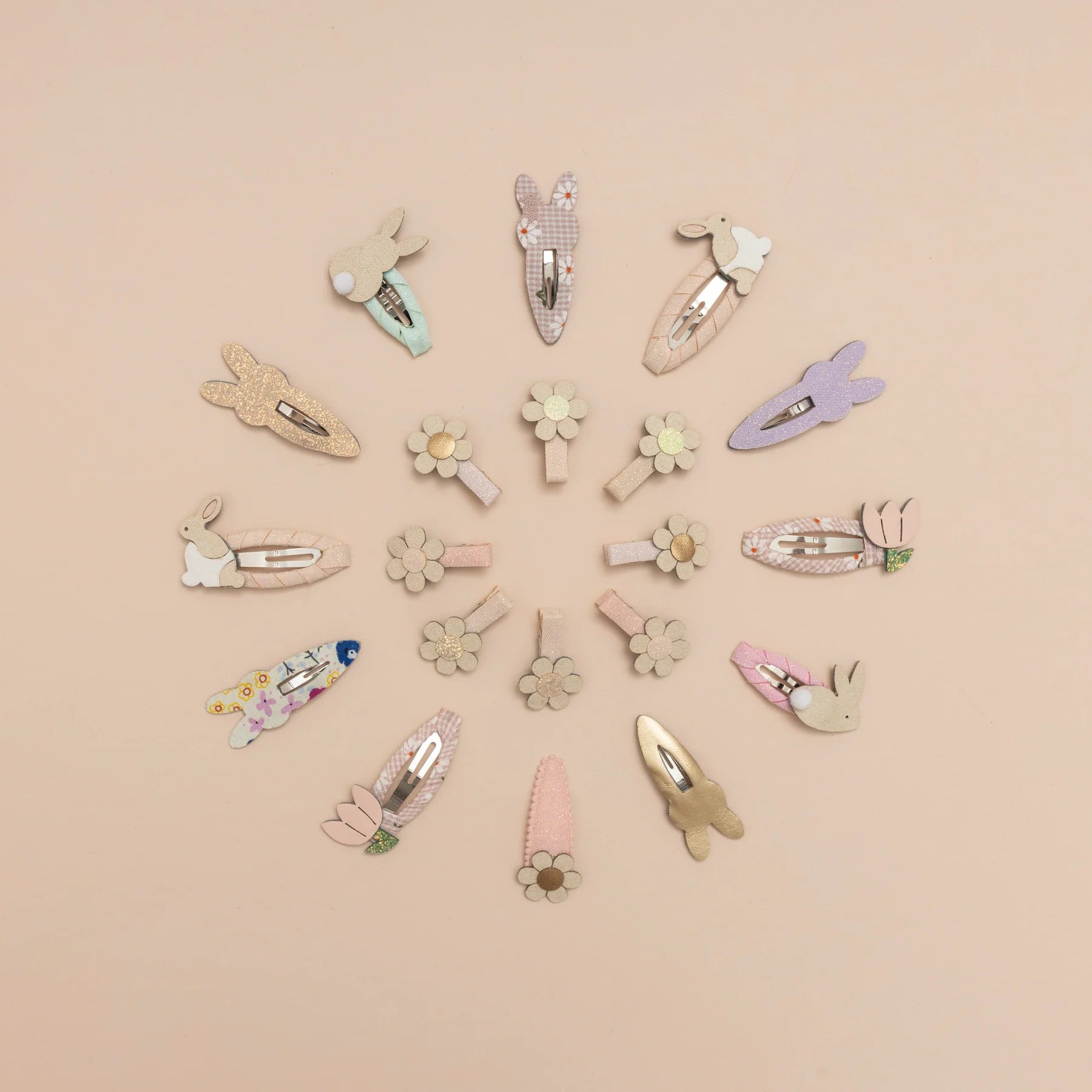 MIMI & LULA  BUNNY & FLOWER CLIC CLACS
