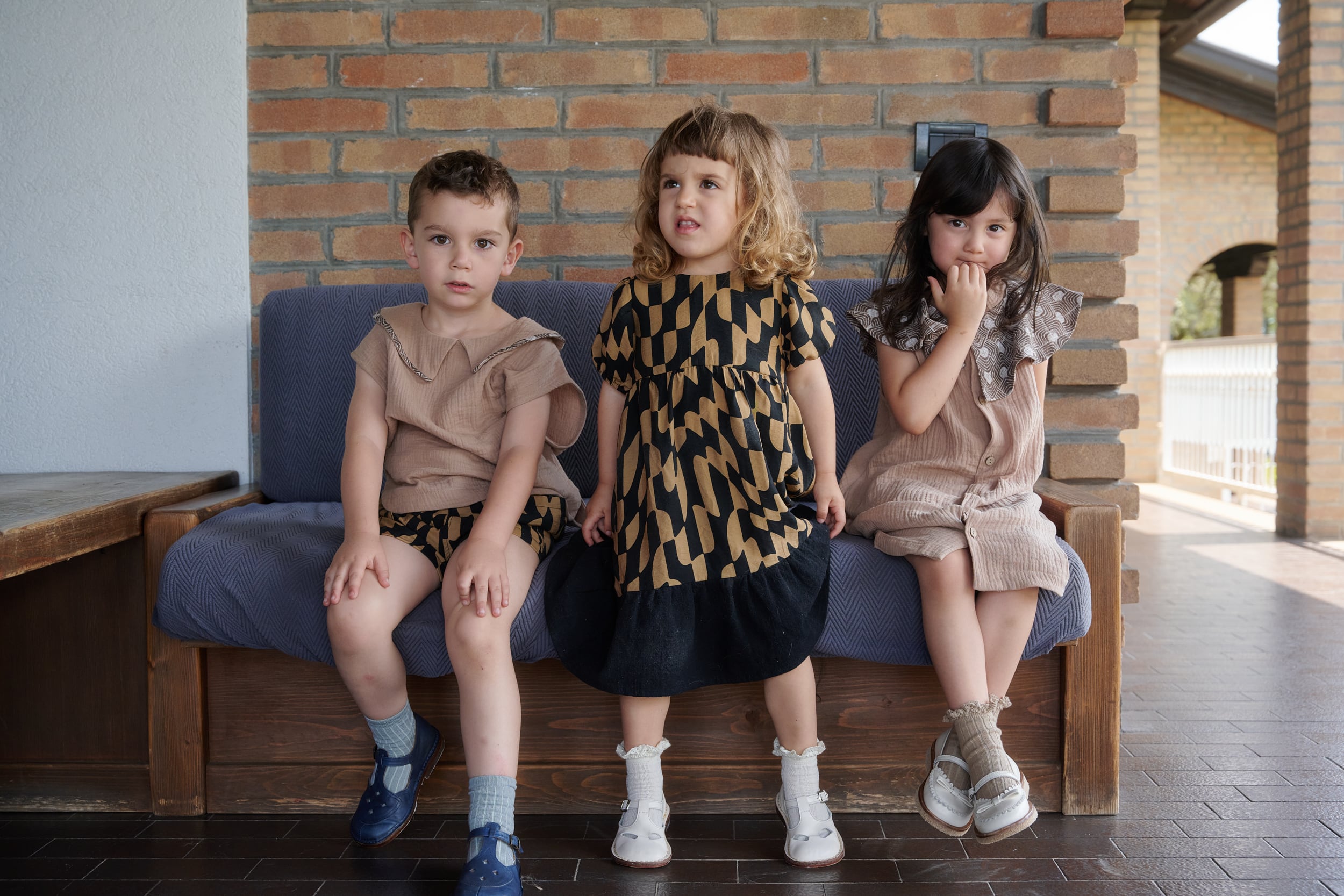 HELLO LUPO OLIVER SLEEVELESS - NOCCIOLA/CHOCO PARFAIT