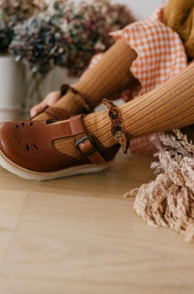 collegien リバティTRIM TIGHTS Caramel