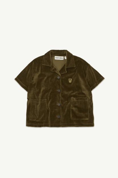 main story Boxy Shirt - Tapenade