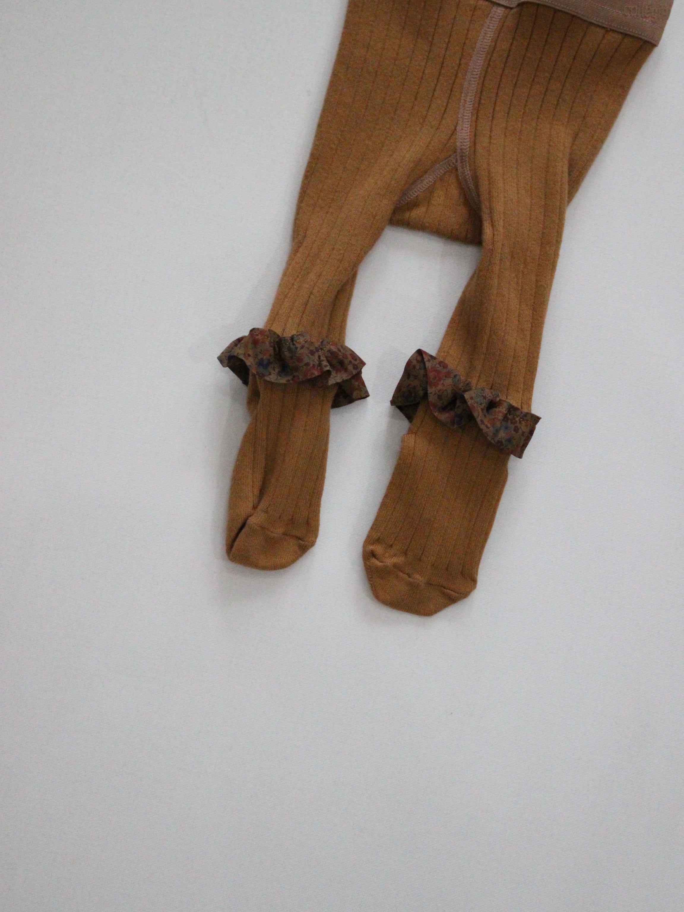 collegien リバティTRIM TIGHTS Caramel