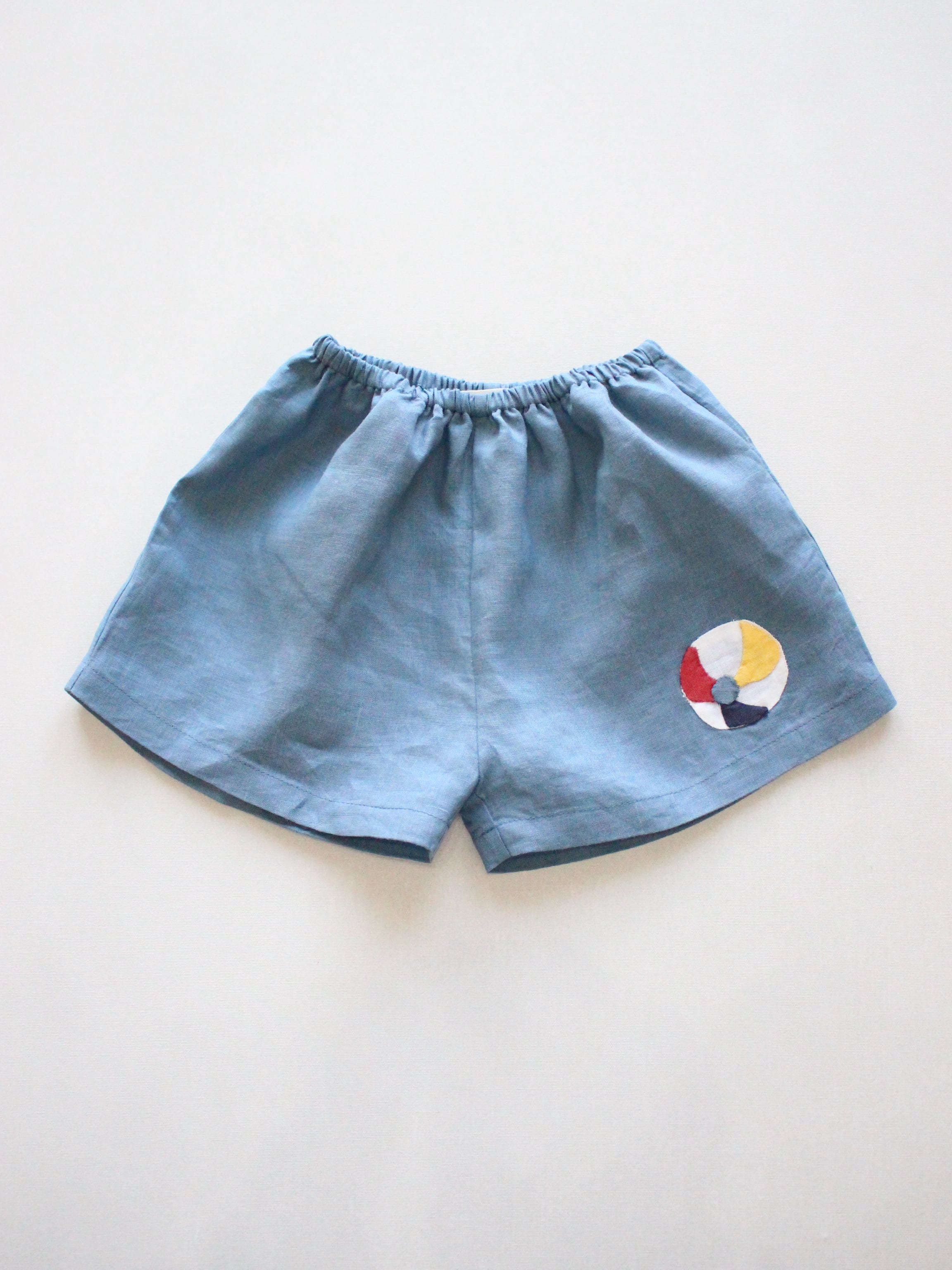 Misha & Puff Seaside Short Blueslate Baby