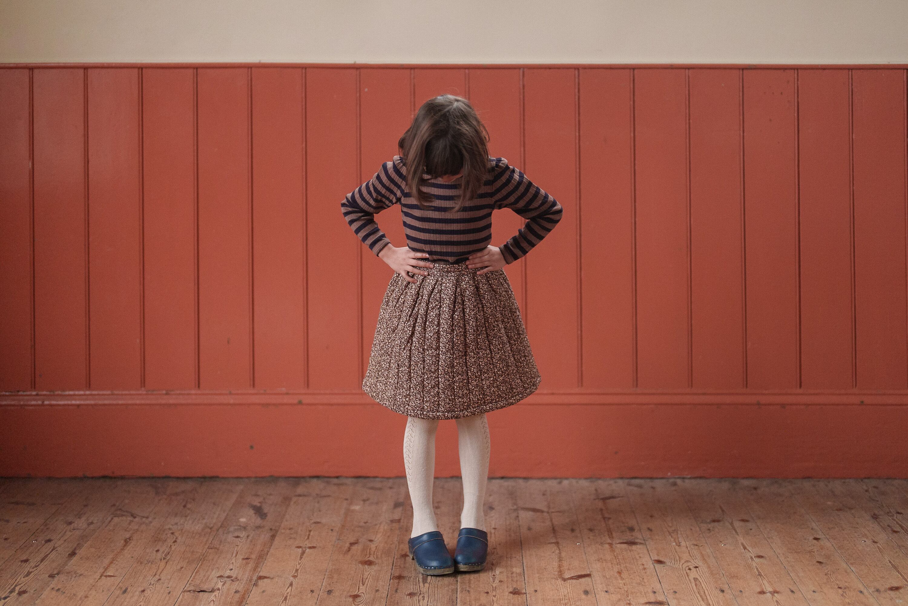 little cotton clothes Puff Skirt Bracken Floral