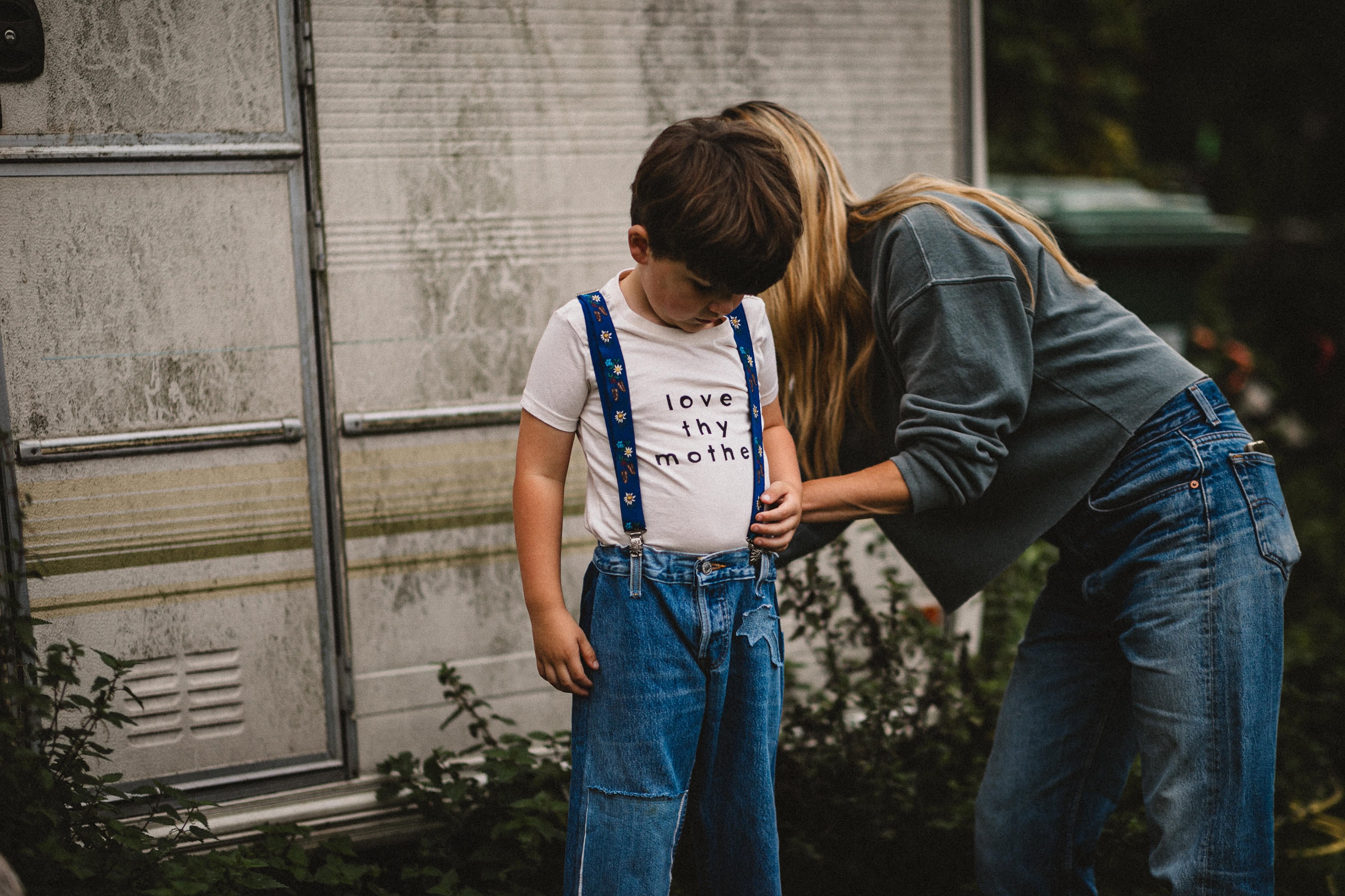 Wunderlang   LOVE THY MOTHER T-SHIRT