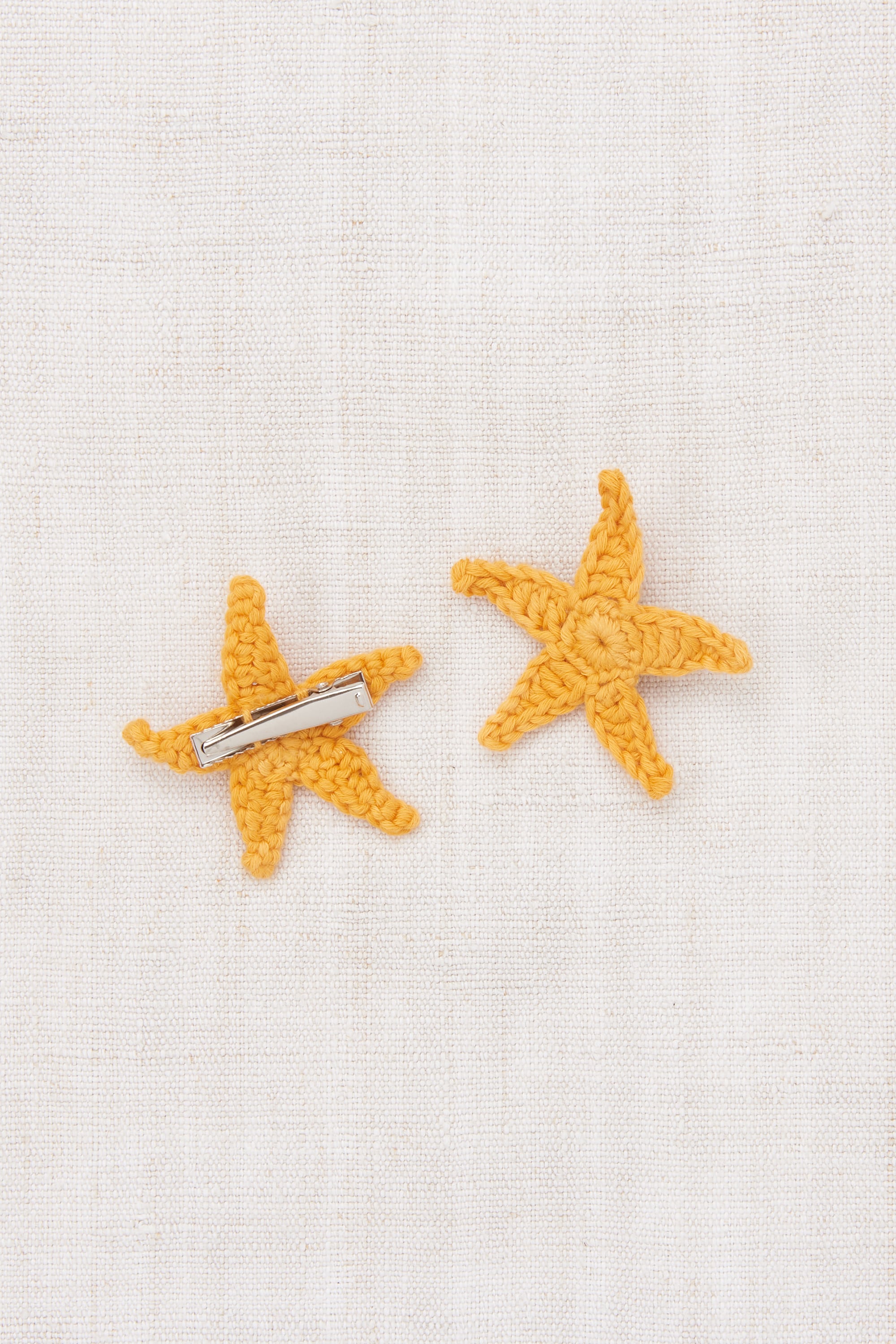 Misha & Puff Starfish Clip Set Frangipani　