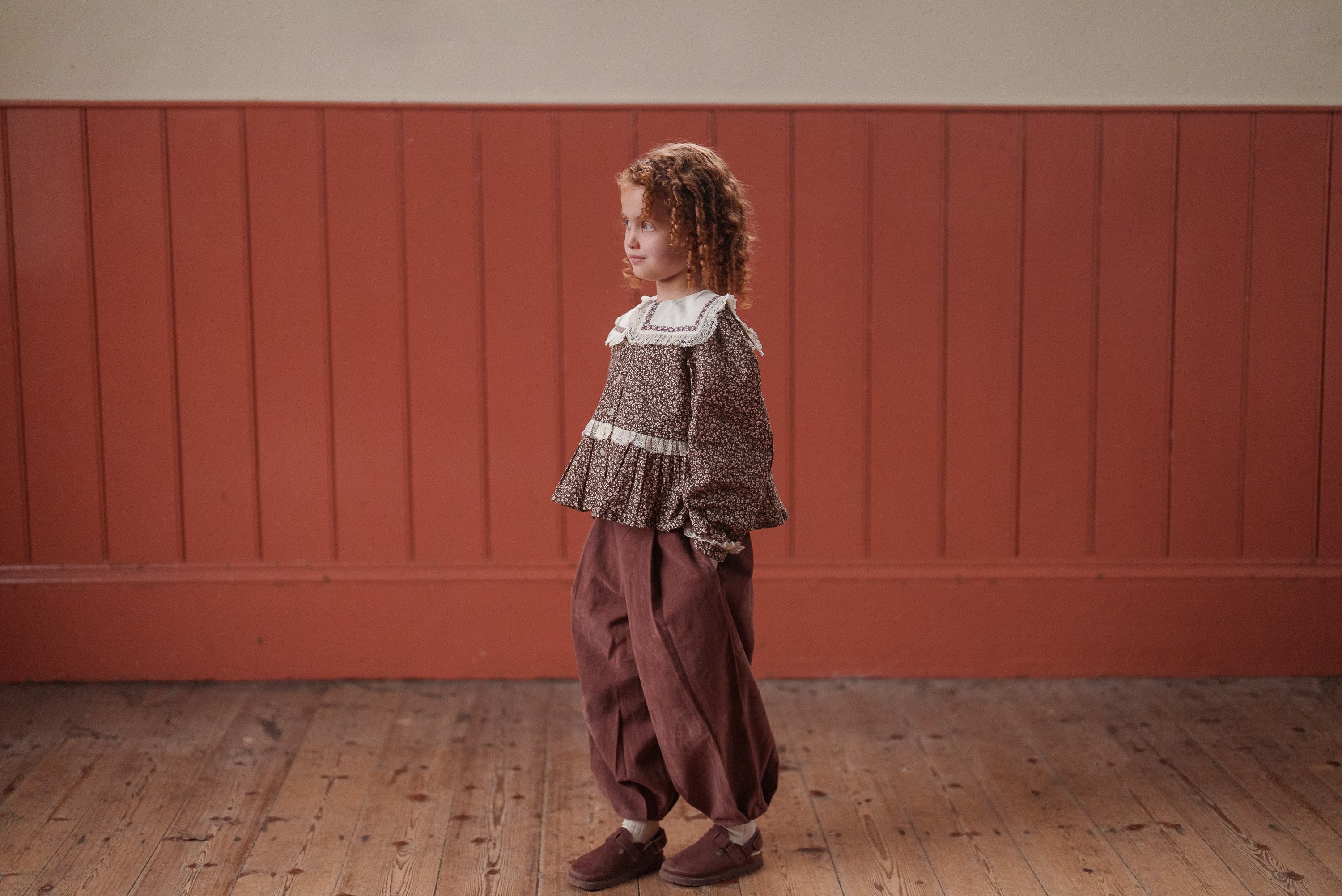 little cotton clothes Alana Blouse Bracken Floral