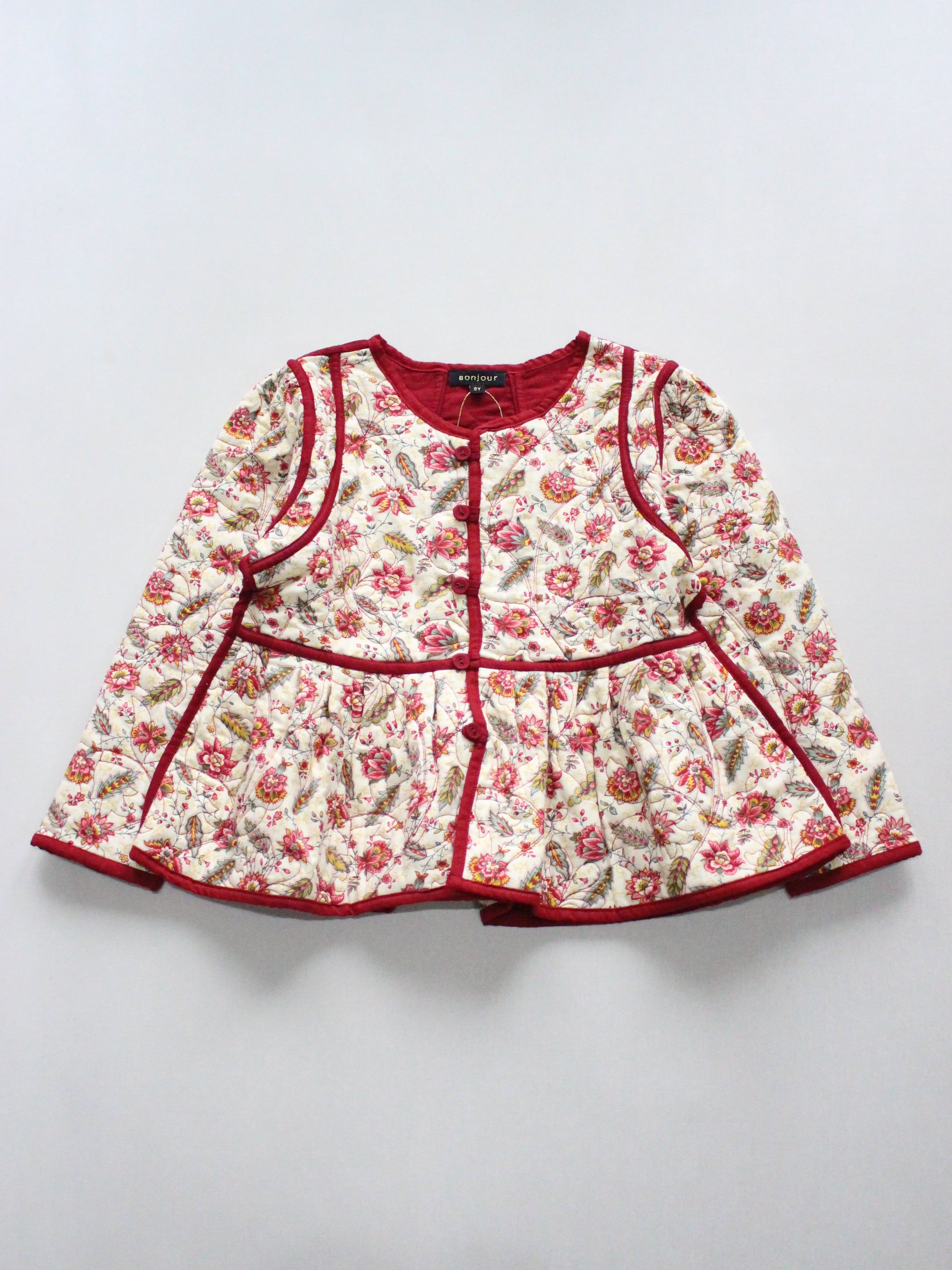 BONJOUR DIARY  Quilted jacket Aline print