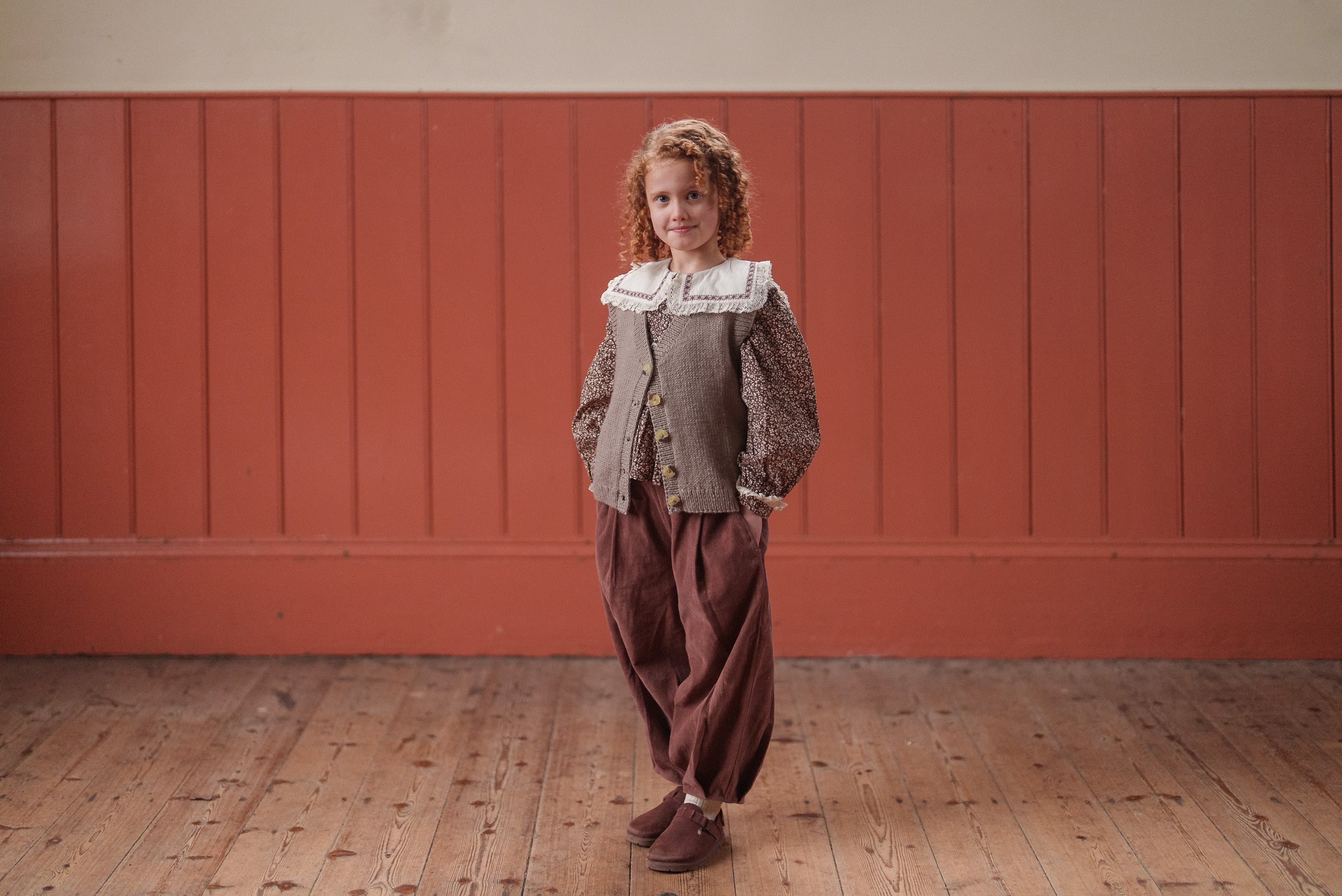 little cotton clothes Alana Blouse Bracken Floral