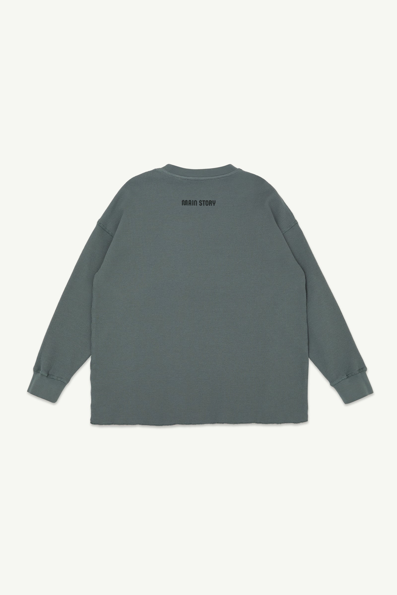 main story  Waffle Tee - Pewter