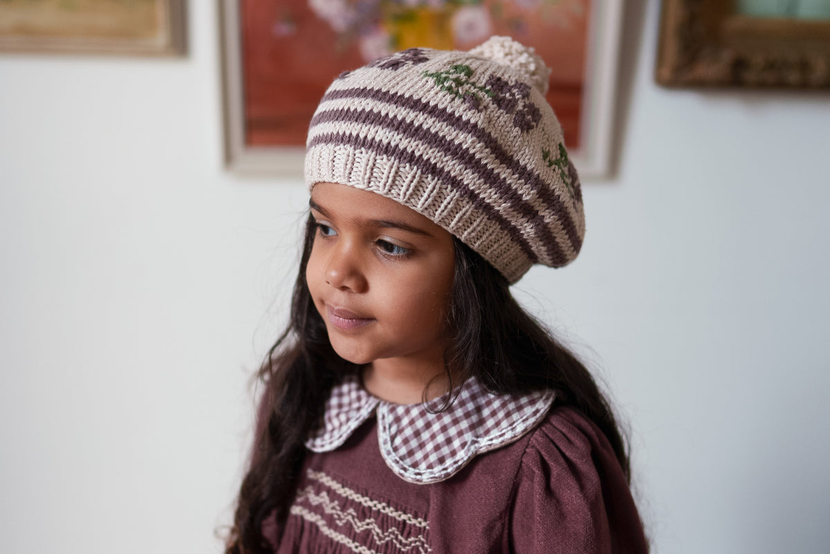 little cotton clothes  Velvet Ruby Dress in Sugarplum