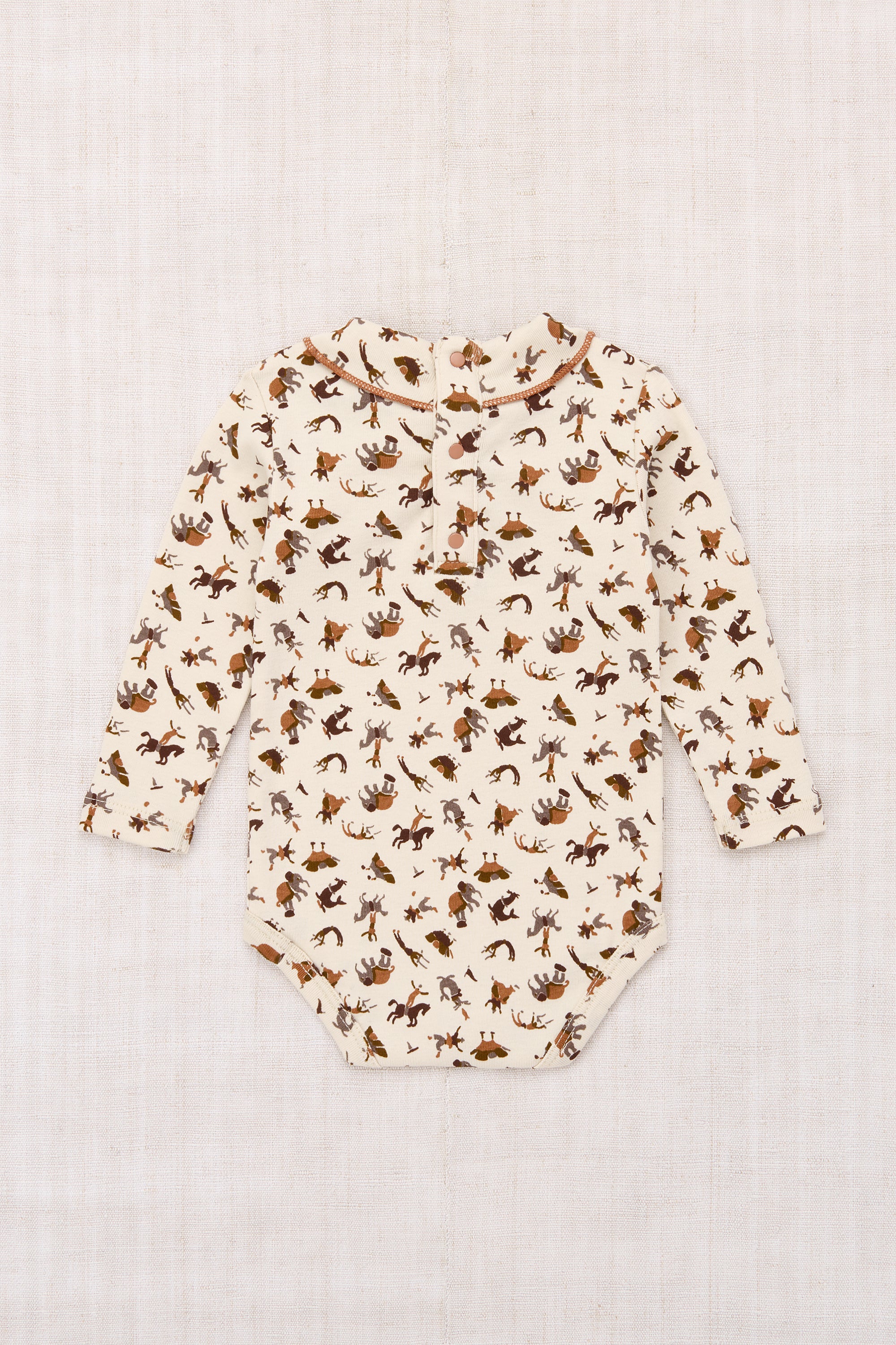 Misha & Puff   BABY SCOUT ONESIE  STRING CIRCUS   26FA Drop2