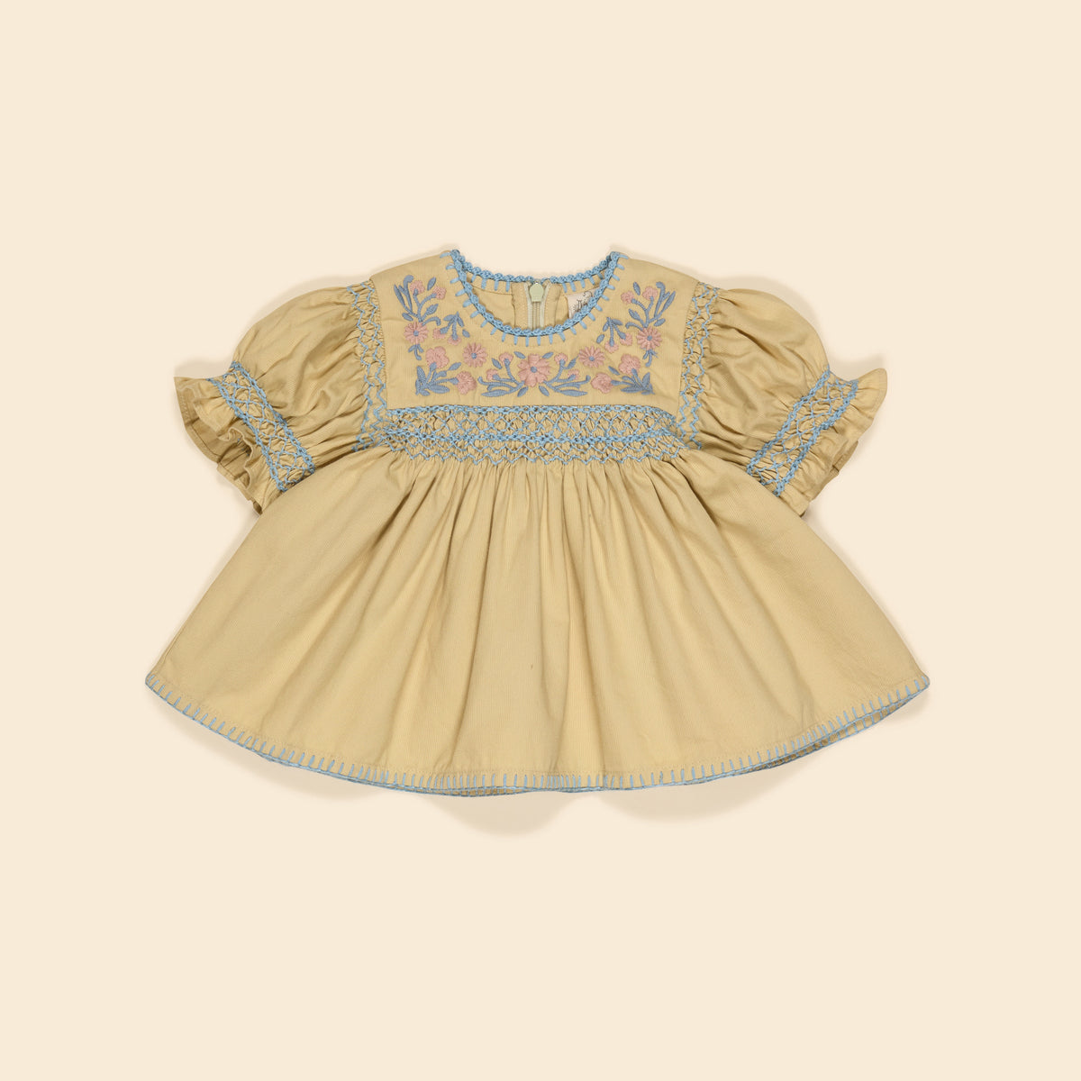APOLINA BABY DORA BLOUSE - CLOUD