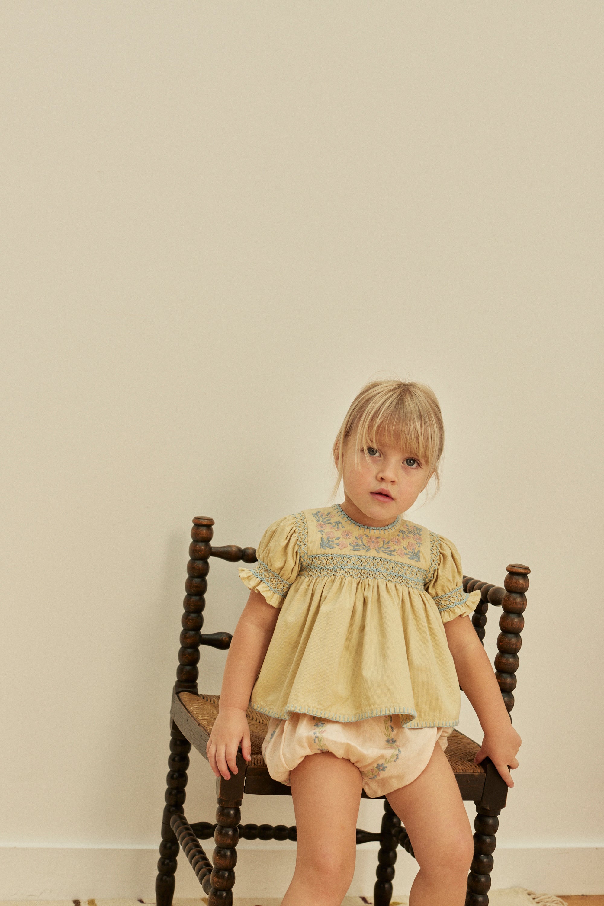 APOLINA Baby Lula Bloomer 18-24m Baby Lula Embroidered Bloomer