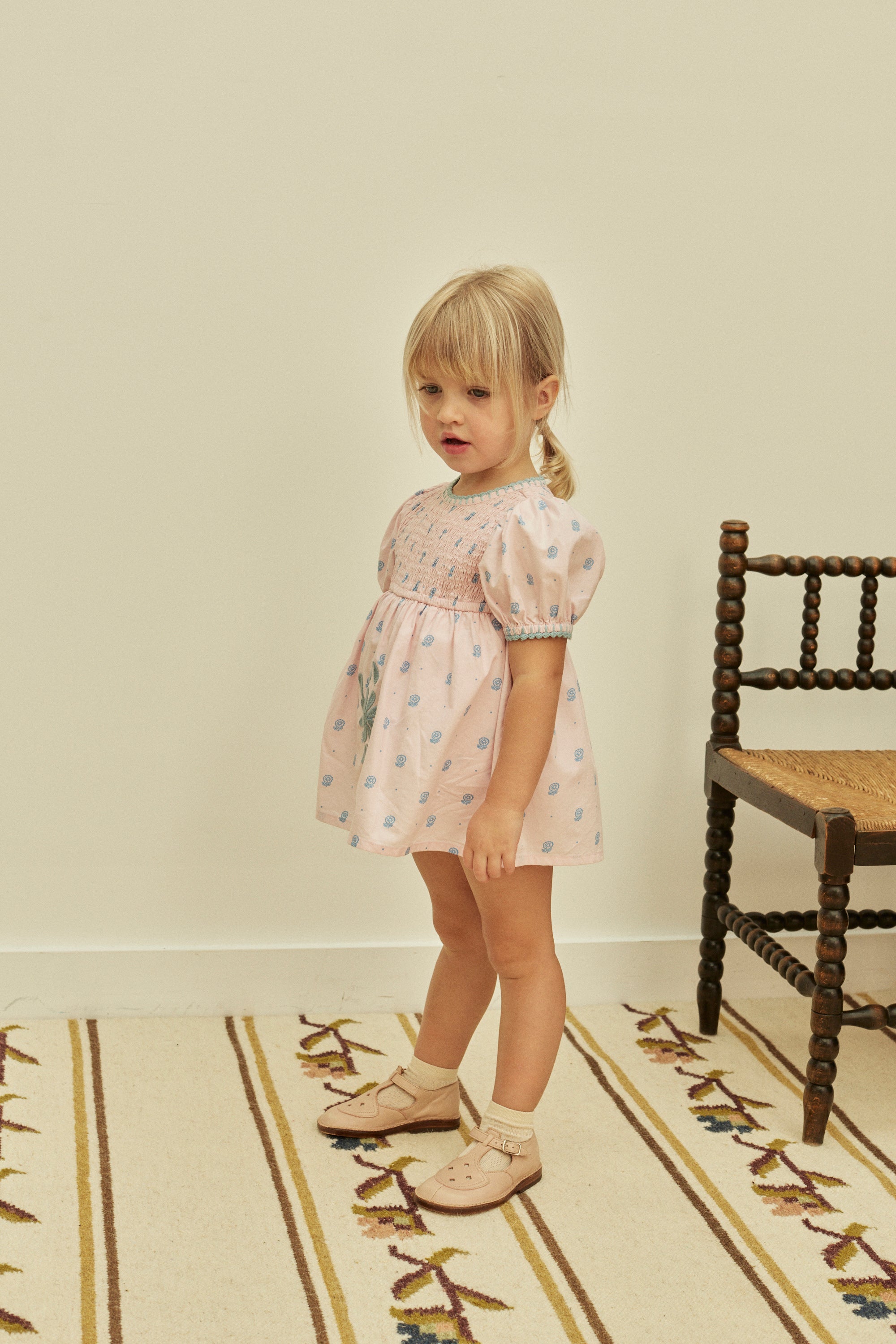 APOLINA  BABY NOEMIE DRESS - STUDIO CALICO PINK