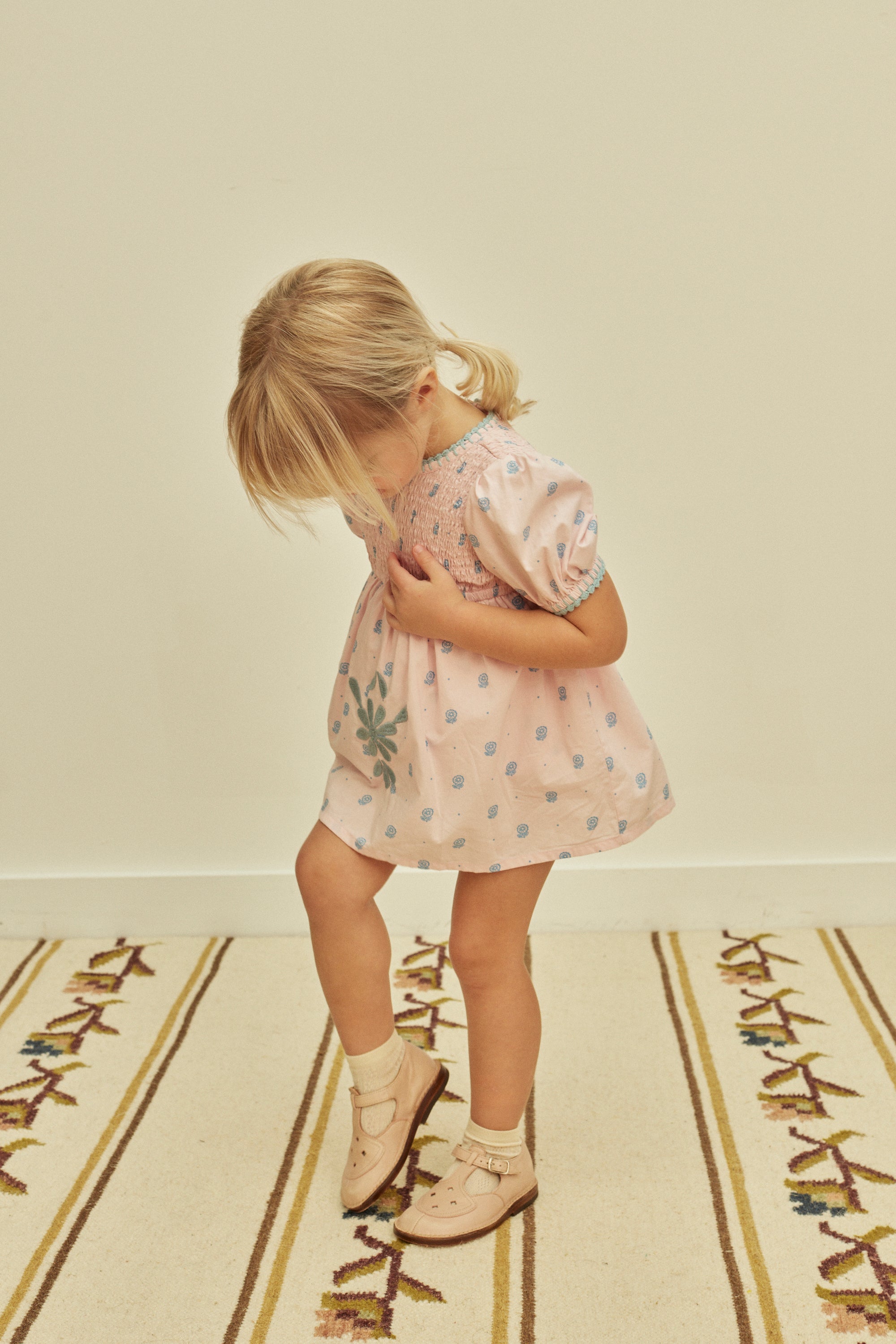 APOLINA  BABY NOEMIE DRESS - STUDIO CALICO PINK
