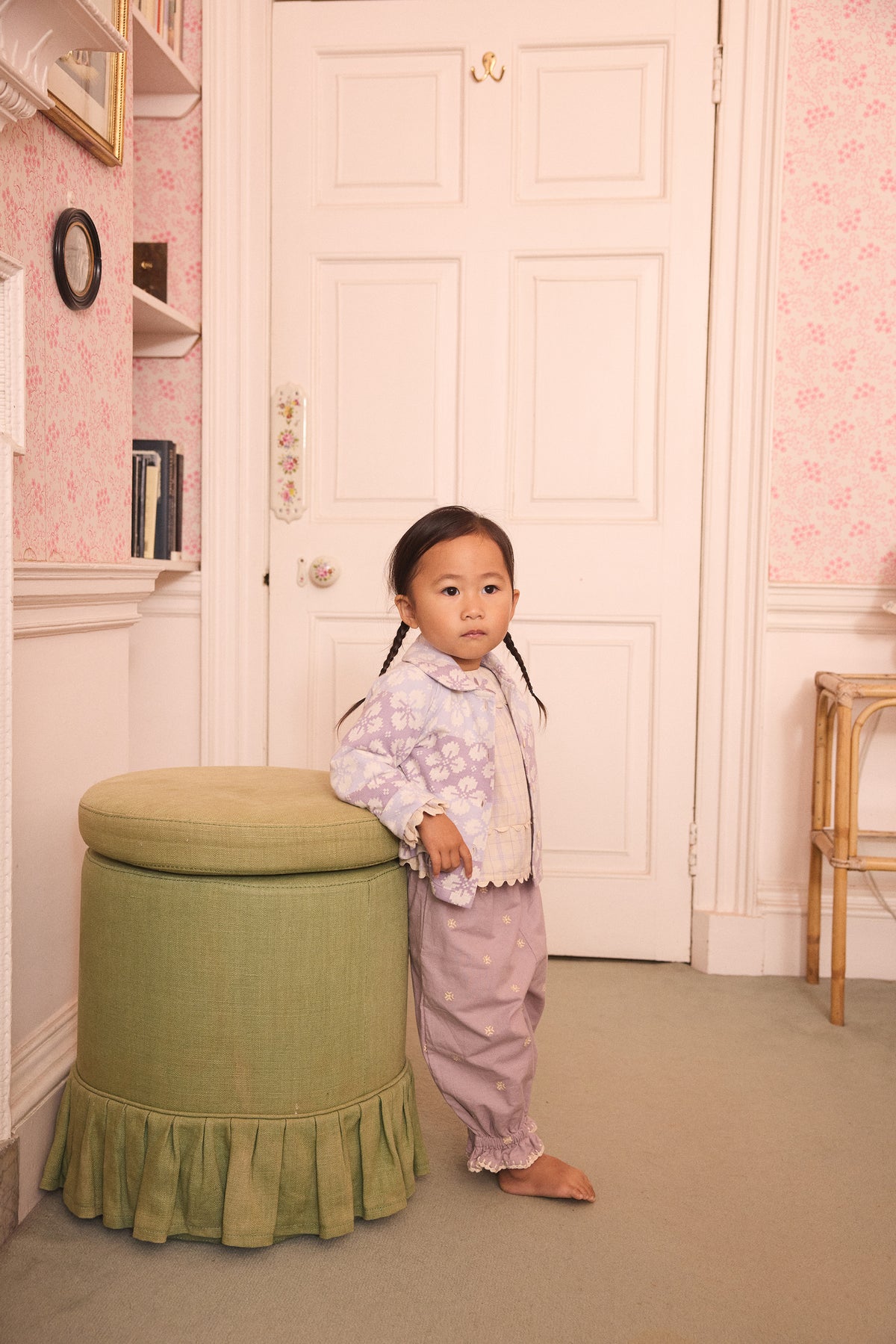 APOLINA  BABY PIPPA PANT - DUSKY LAVENDER