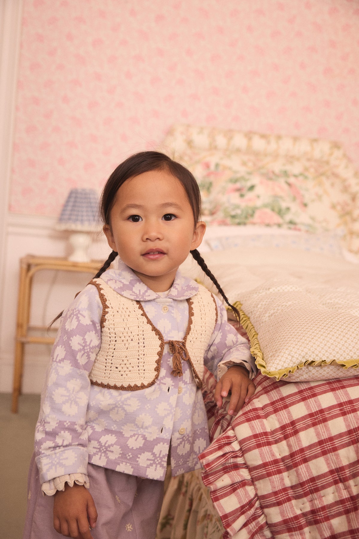 APOLINA  BABY PIPPA PANT - DUSKY LAVENDER