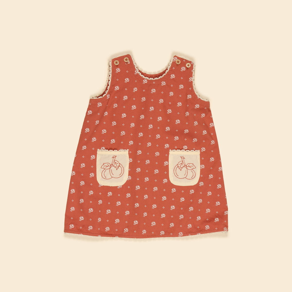 APOLINA  BABY SUZI OVERDRESS- MOUNTAIN CALICO JAM