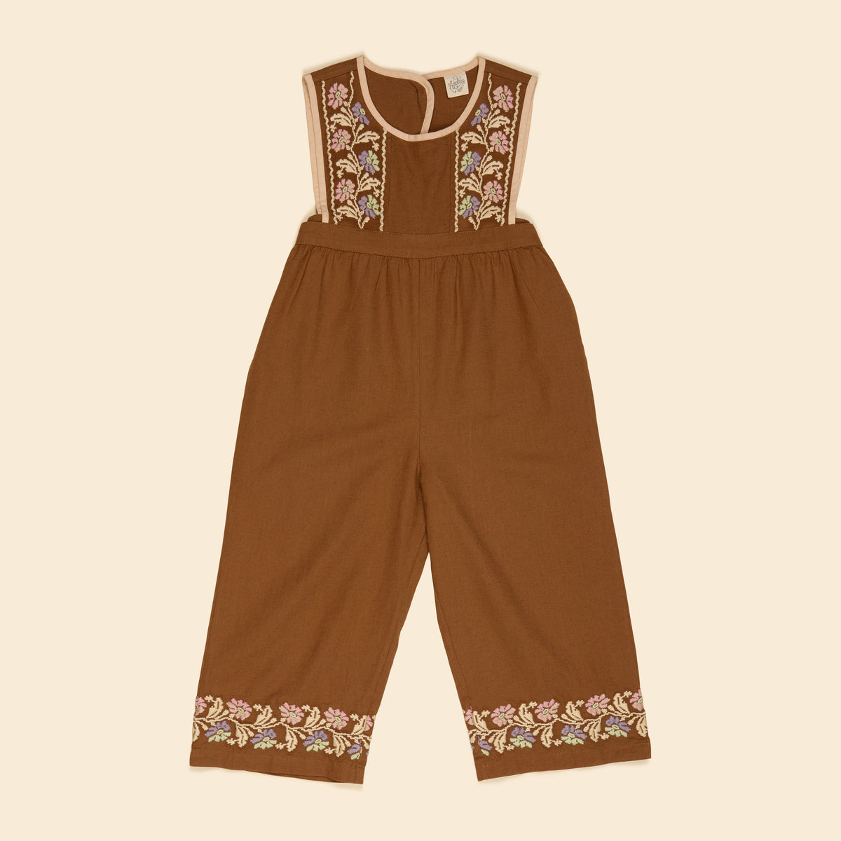 APOLINA  BIBI OVERALL - CHOCOLATE