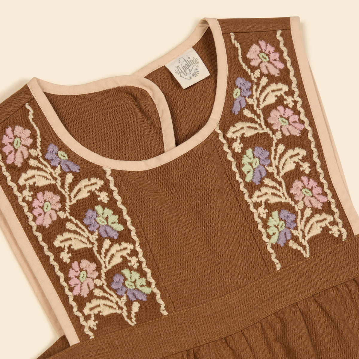 APOLINA  BIBI OVERALL - CHOCOLATE