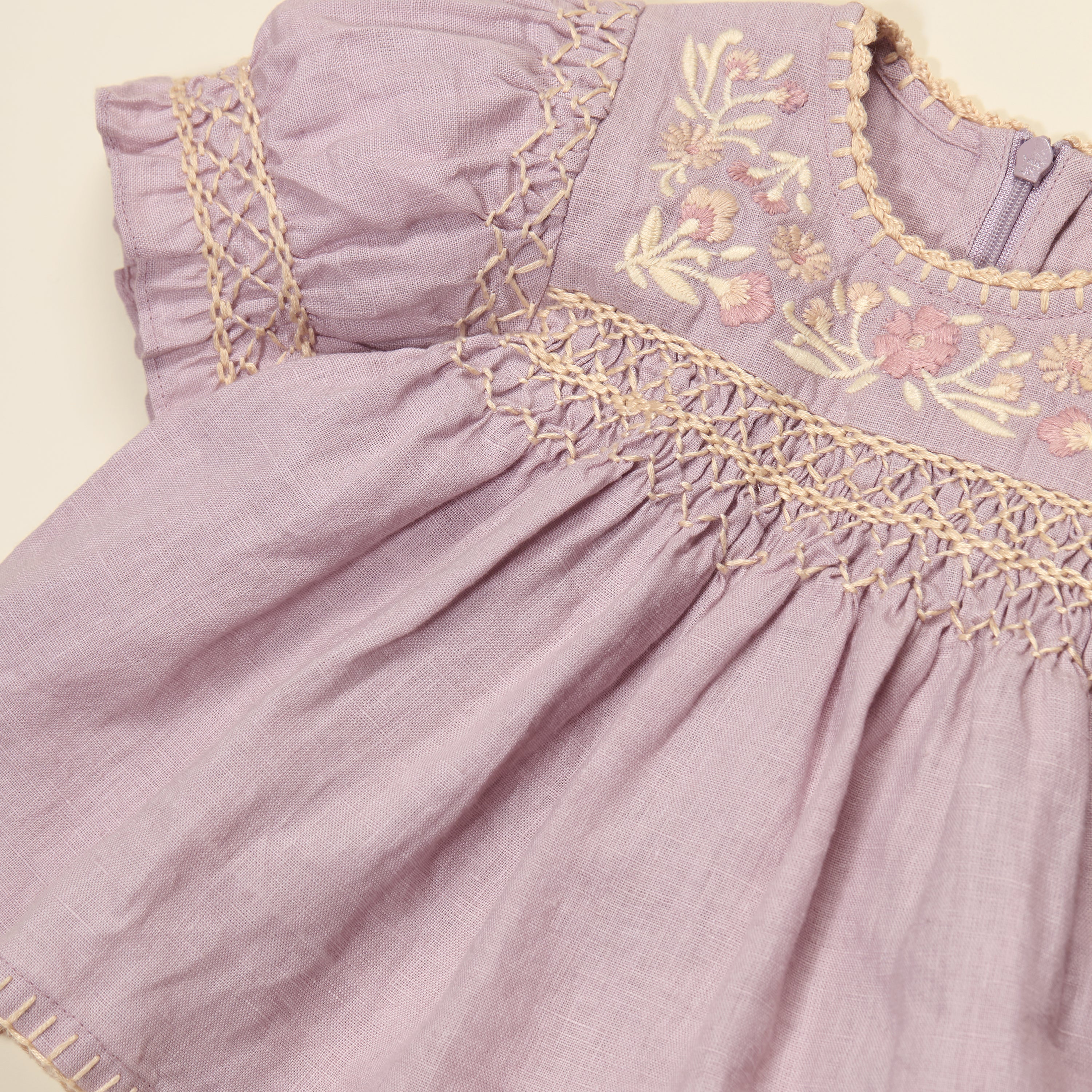 APOLINA  BABY DORA BLOUSE  LILAC