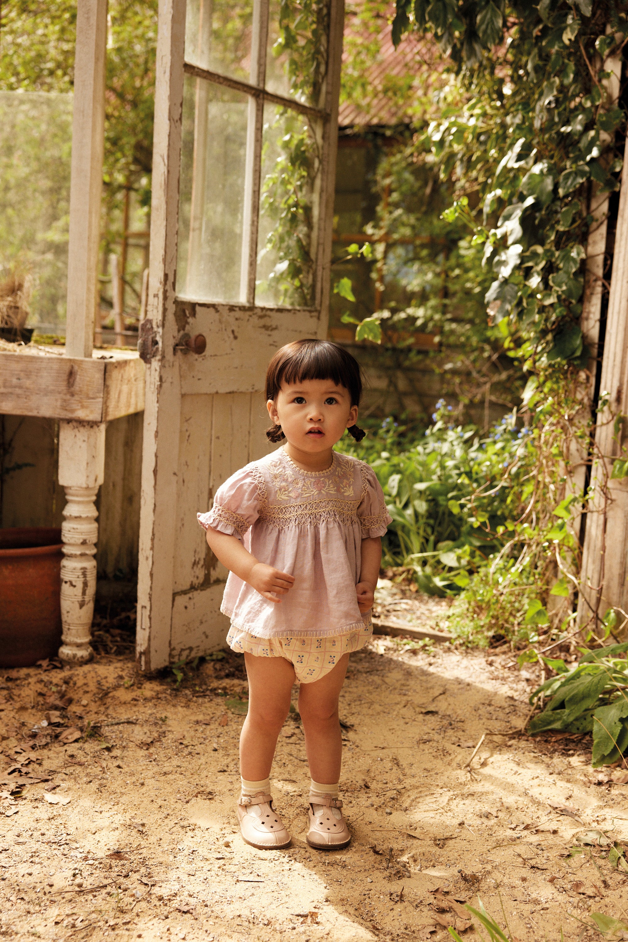 APOLINA BABY LULA BLOOMER ROSEPANEL CREAM