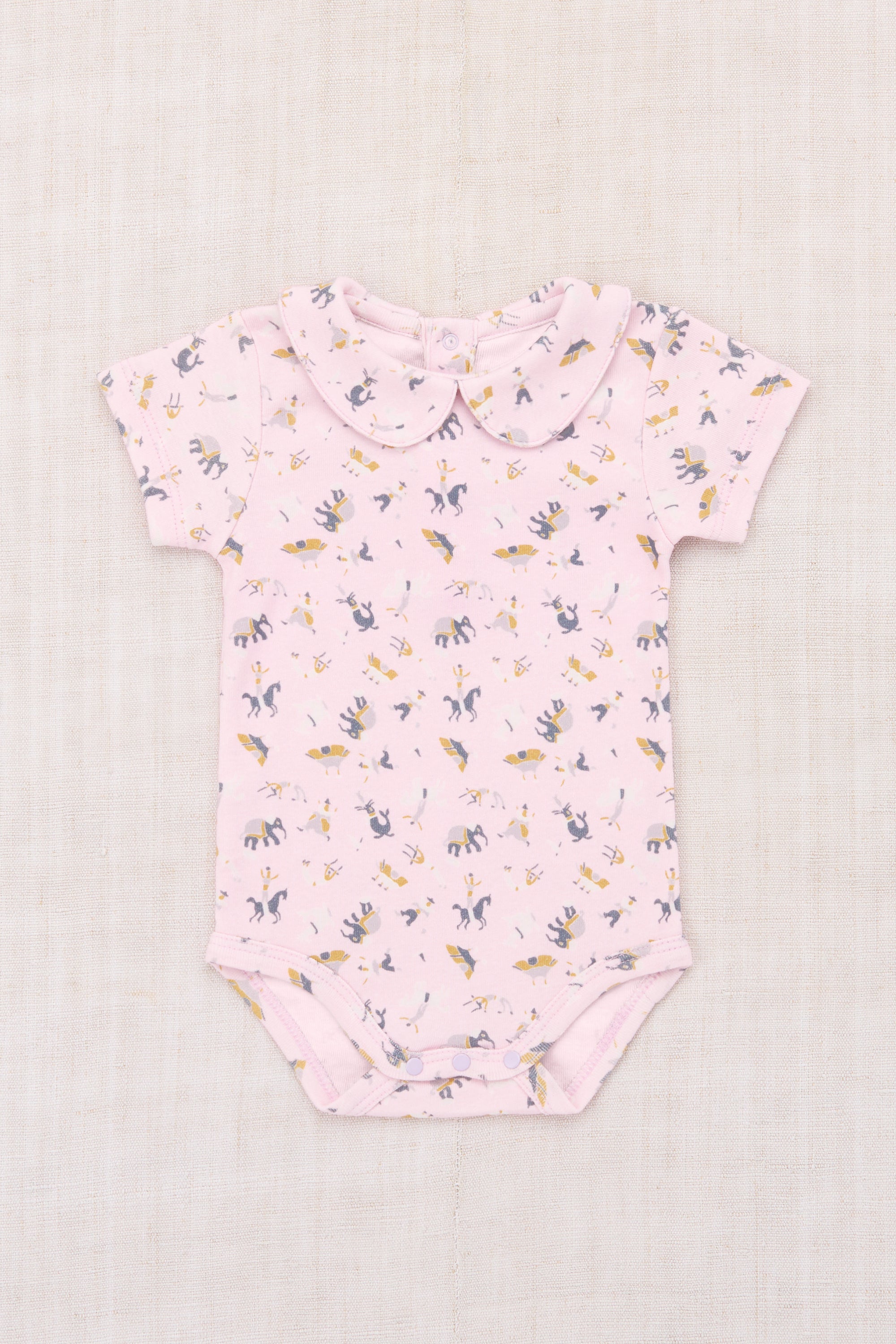 Misha & Puff　BABY PETIT COLLAR ONESIE  AURA CIRCUS  26ss Drop1