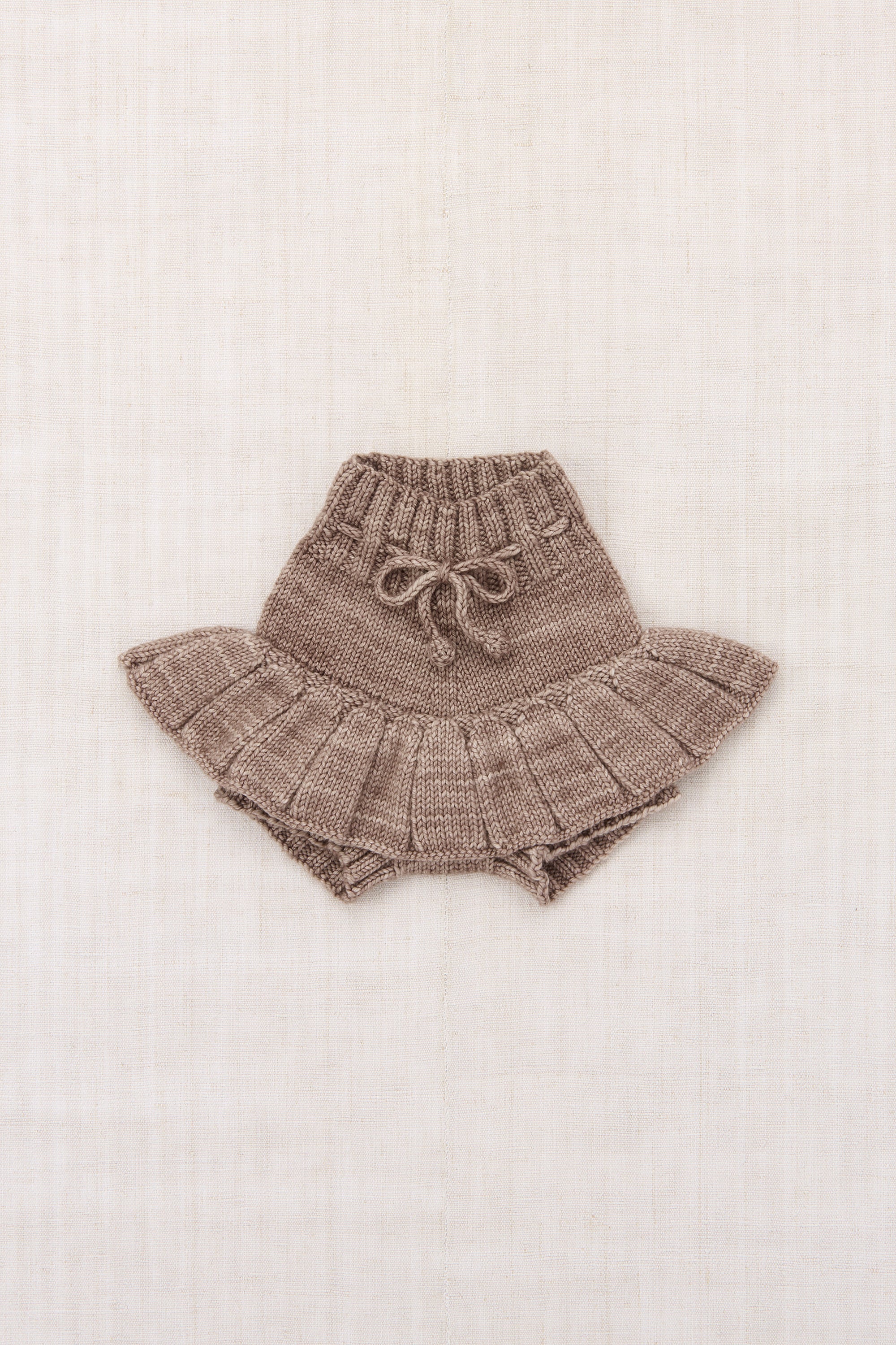 Misha & Puff　BABY SKATING POND SKIRT (TURTLEDOVE)　26aw Drop1