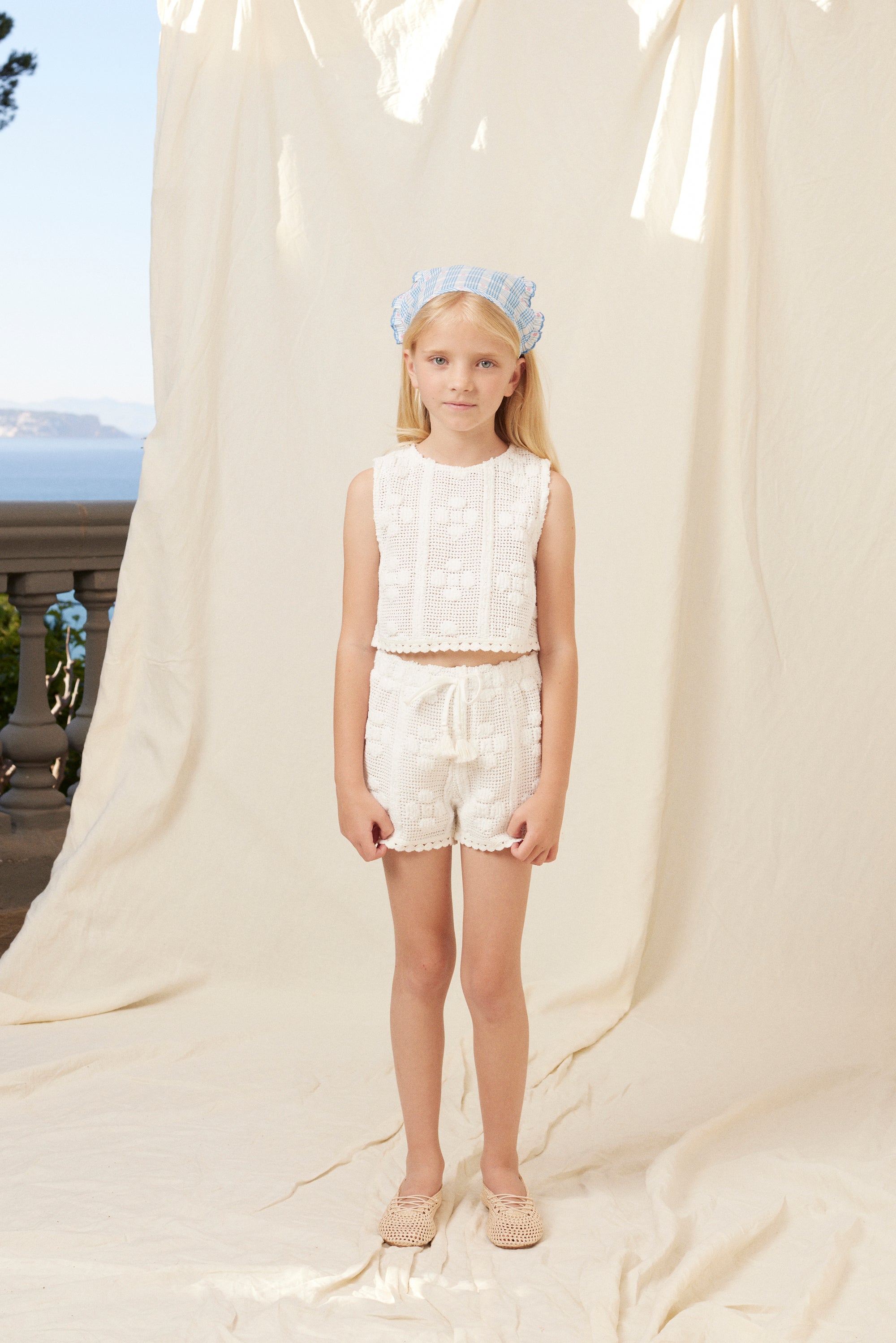 Bebe Organic Inez Top  Dreamy Natural Blooms