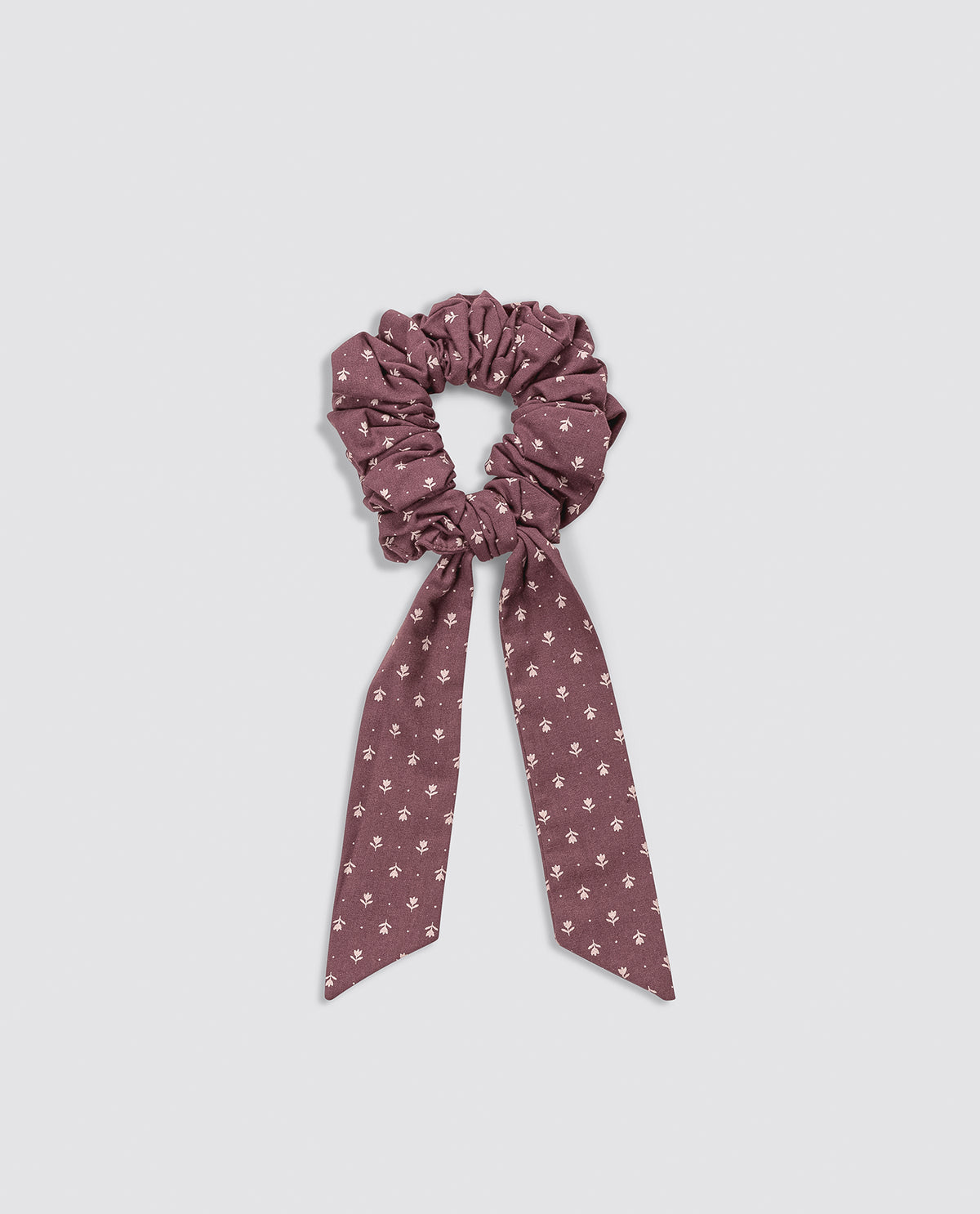 little cotton clothes  Scrunchies with bow in Sugarplum Floral